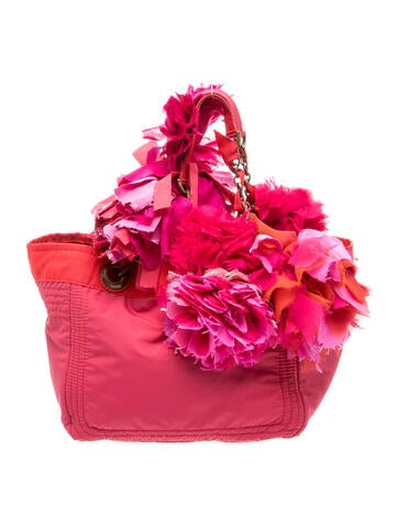 Lanvin Nylon Top Handle Bag