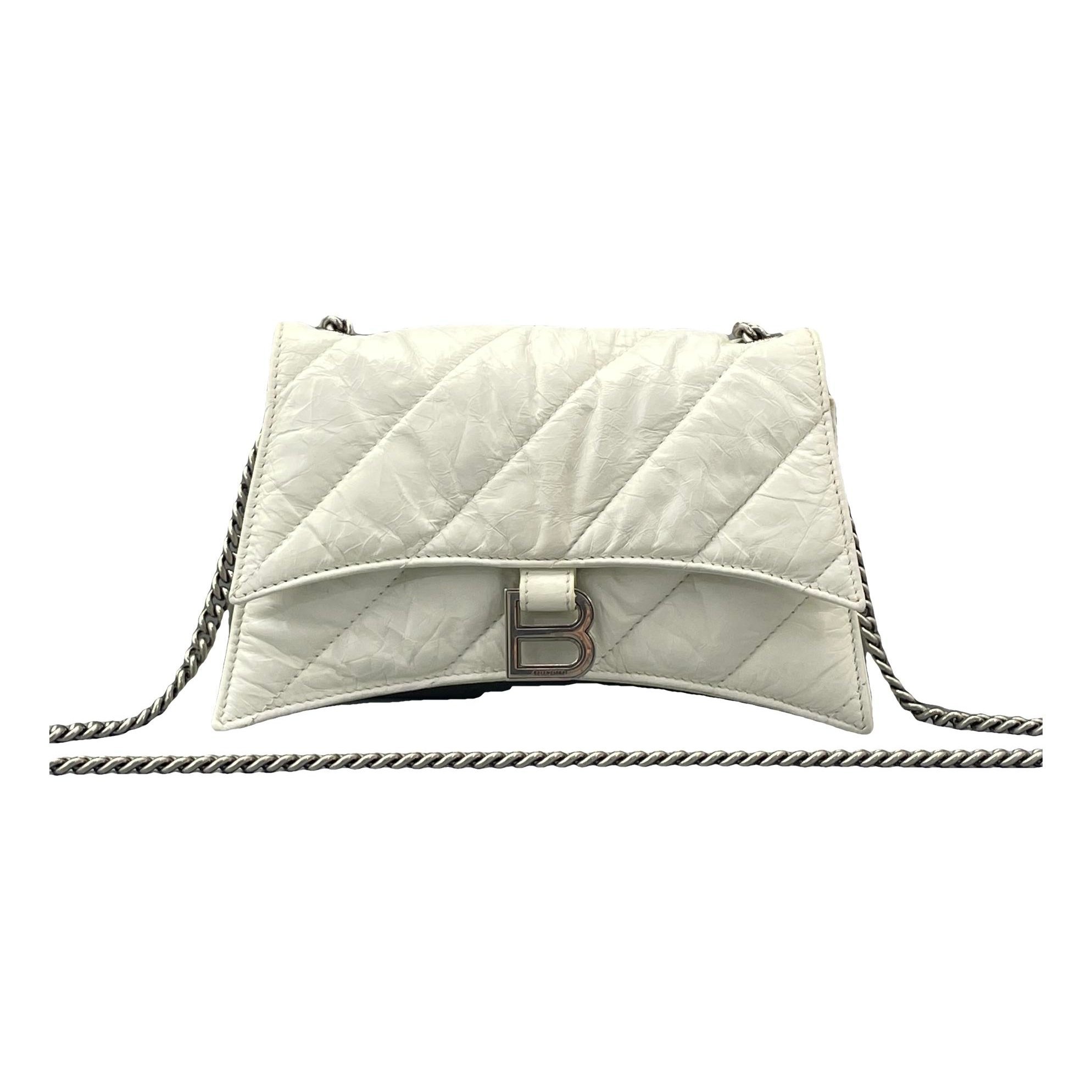 Crush leather crossbody bag