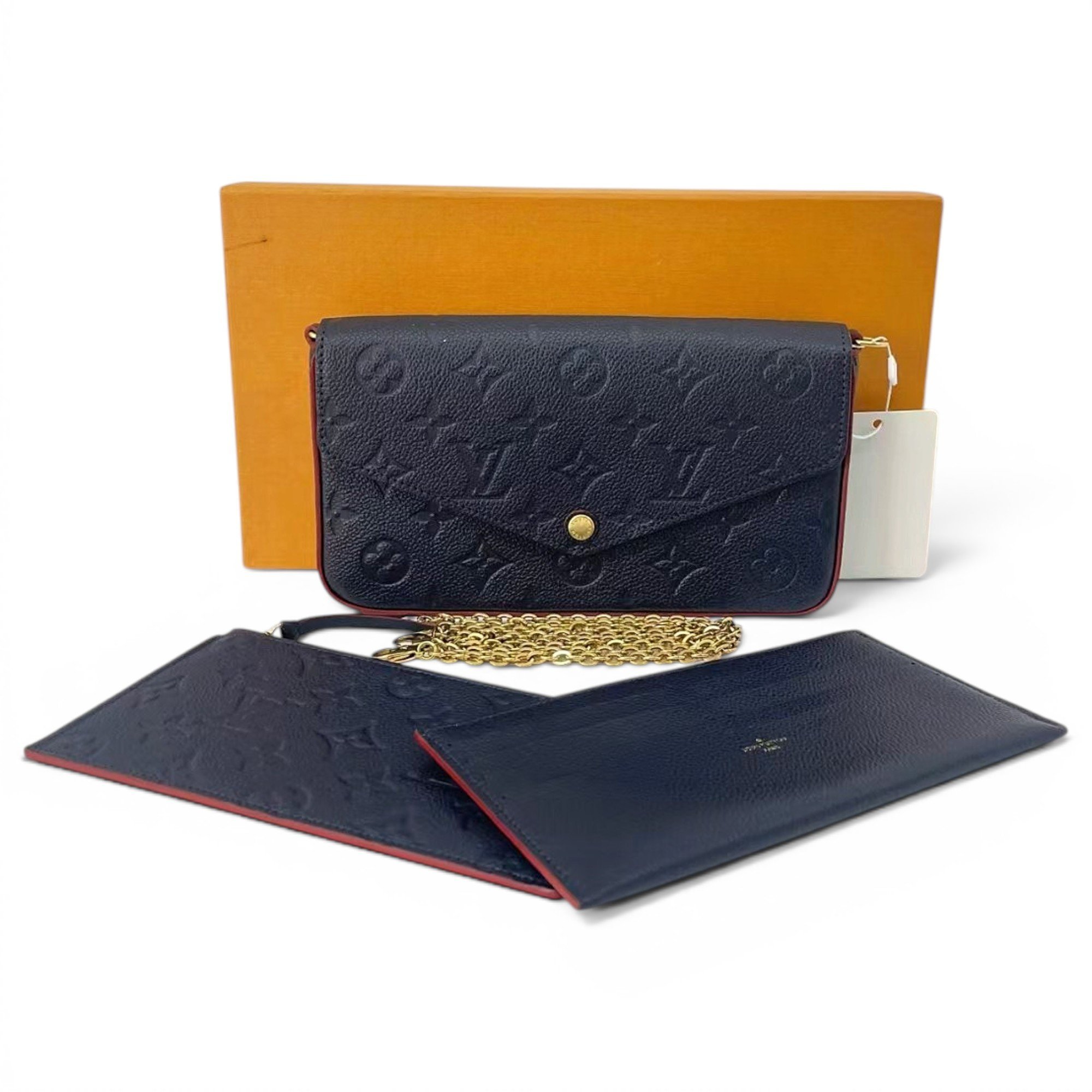 Félicie leather crossbody bag
