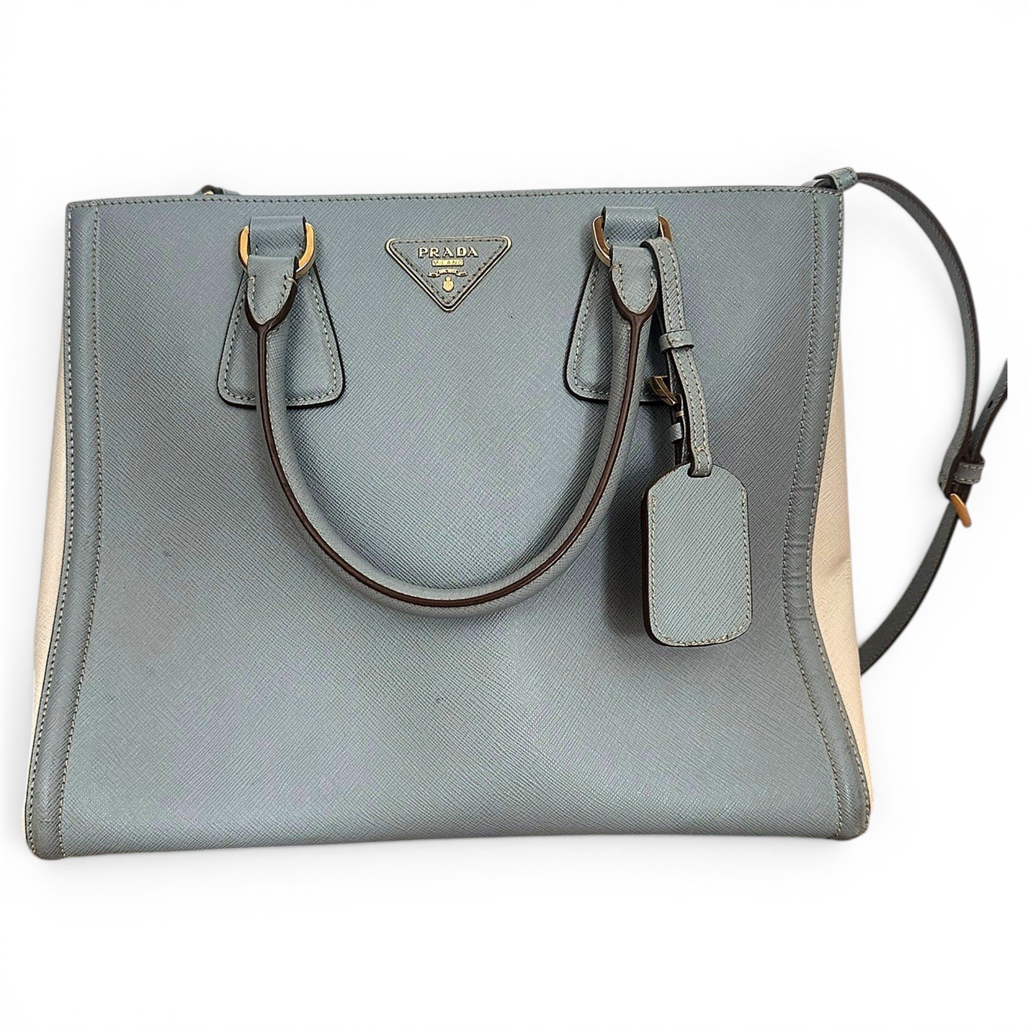Galleria leather handbag