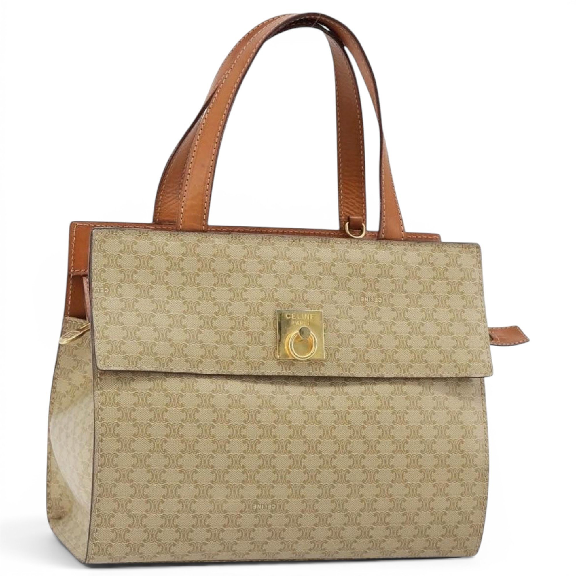 Leather handbag