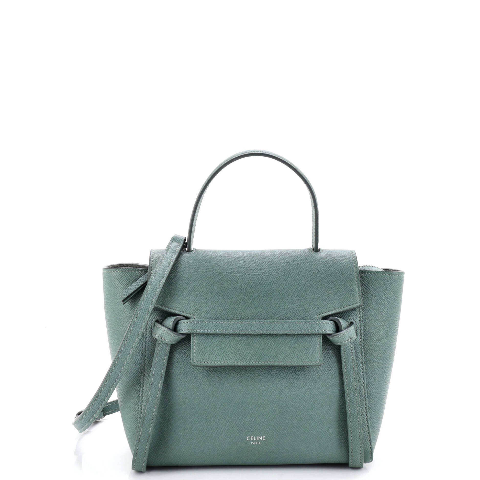 Celine Belt Bag Textured Leather Nano