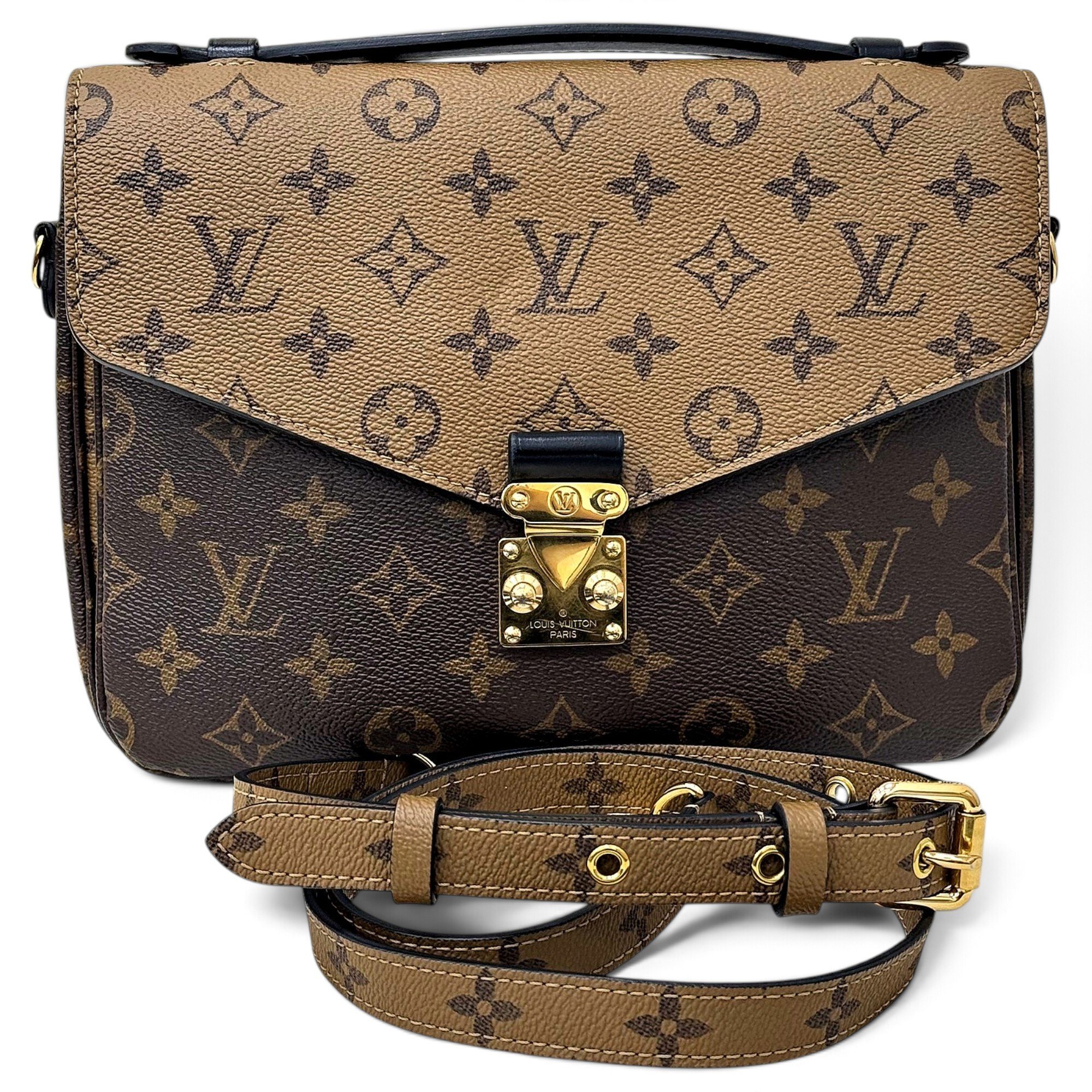 Metis leather handbag