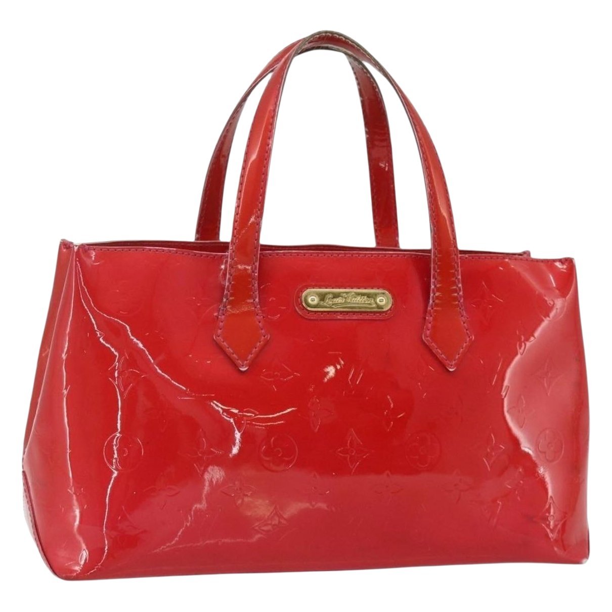 Wilshire patent leather handbag