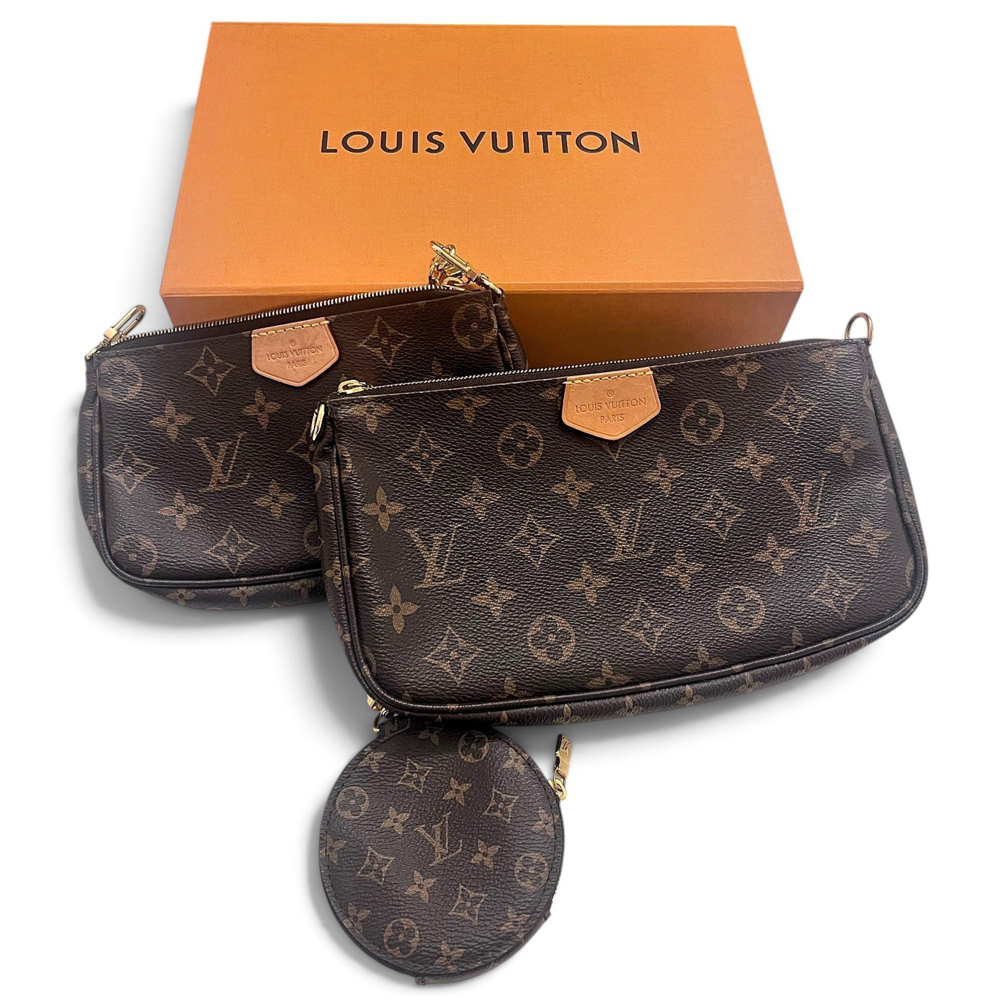 Multi Pochette Accessoires leather crossbody bag