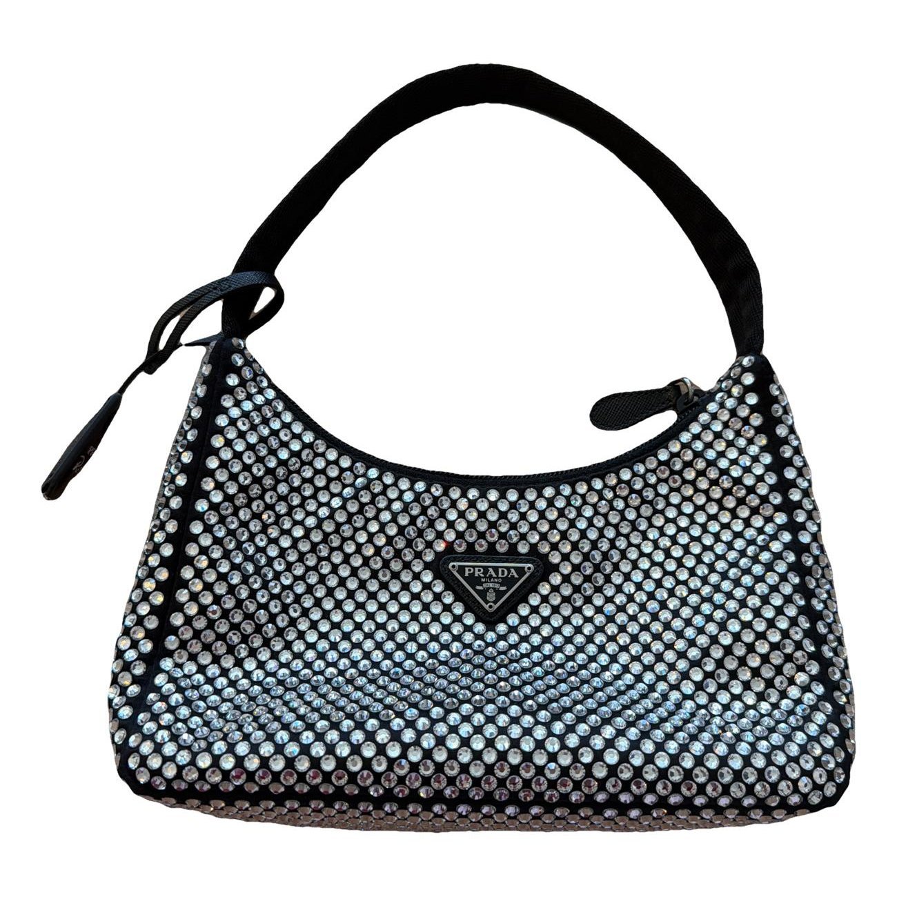 Re-Edition 2000 glitter handbag