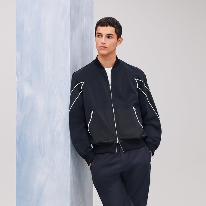 Marine Sport Capsule Rib-trim Jacket