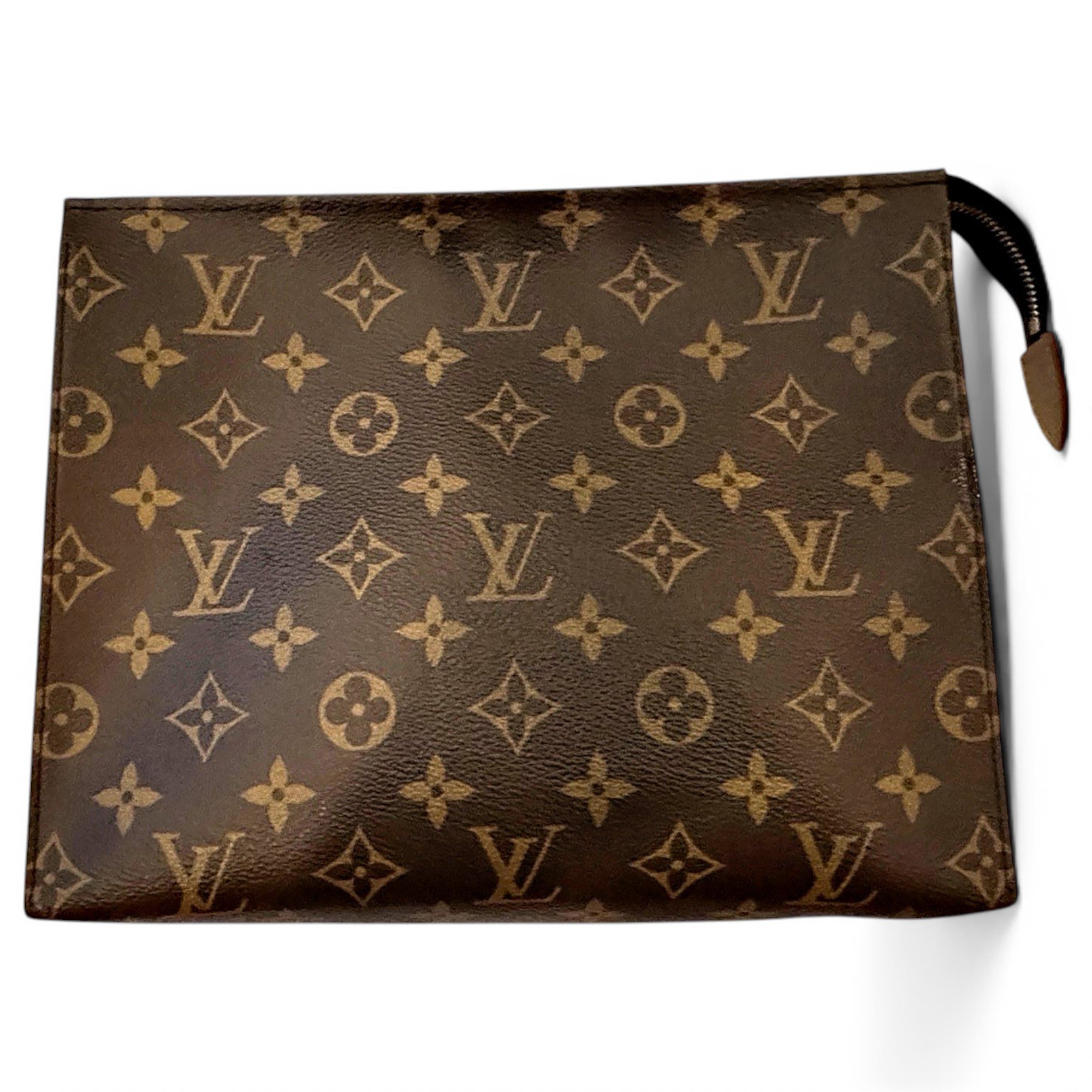 Vegan leather clutch bag