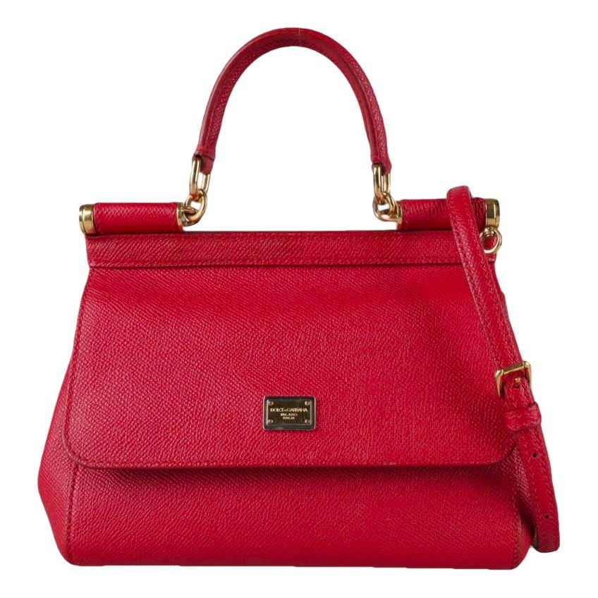 Dolce & Gabbana Sicily leather crossbody bag