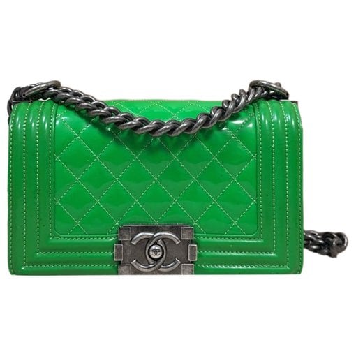 Boy patent leather crossbody bag