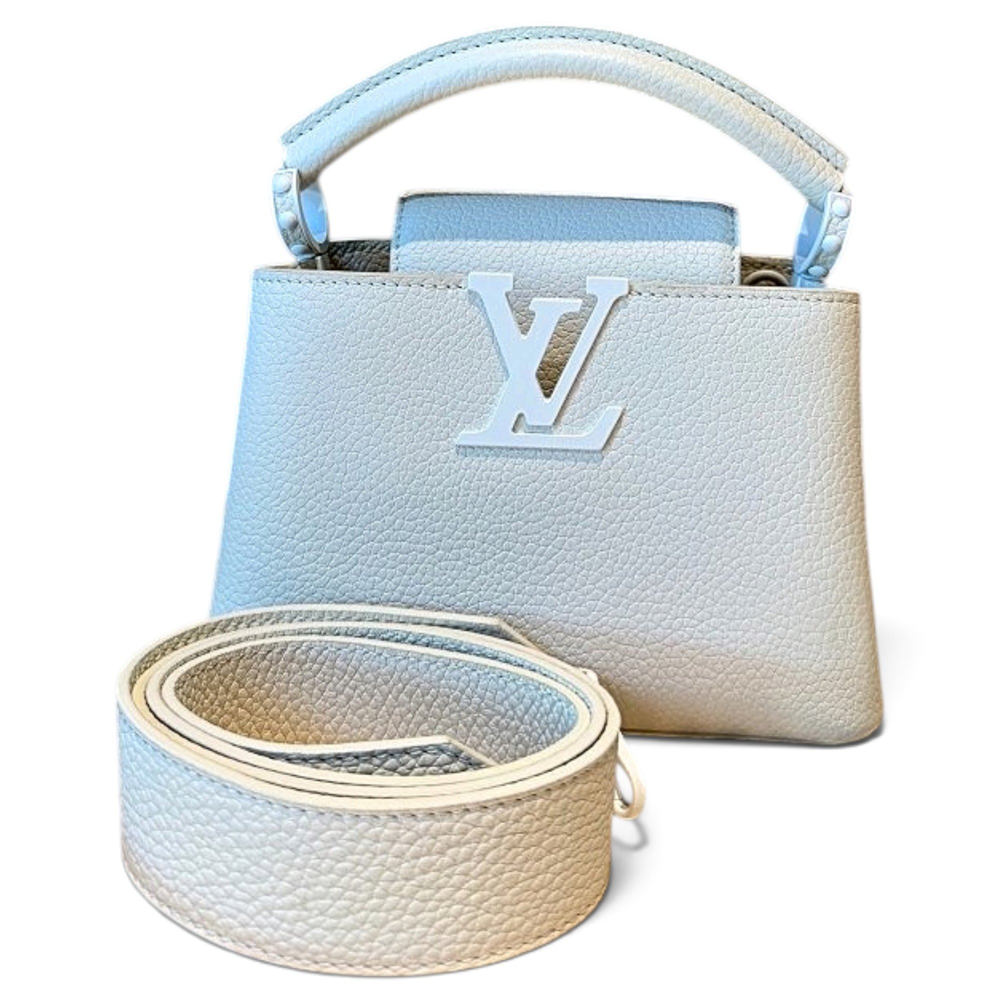 Capucines leather handbag
