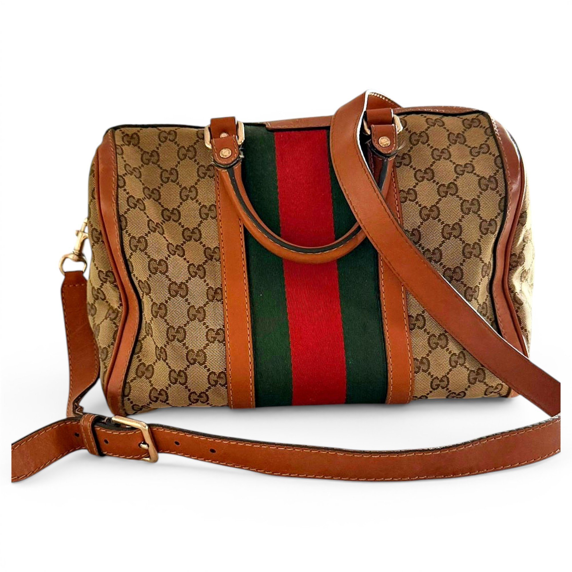 Boston cloth handbag