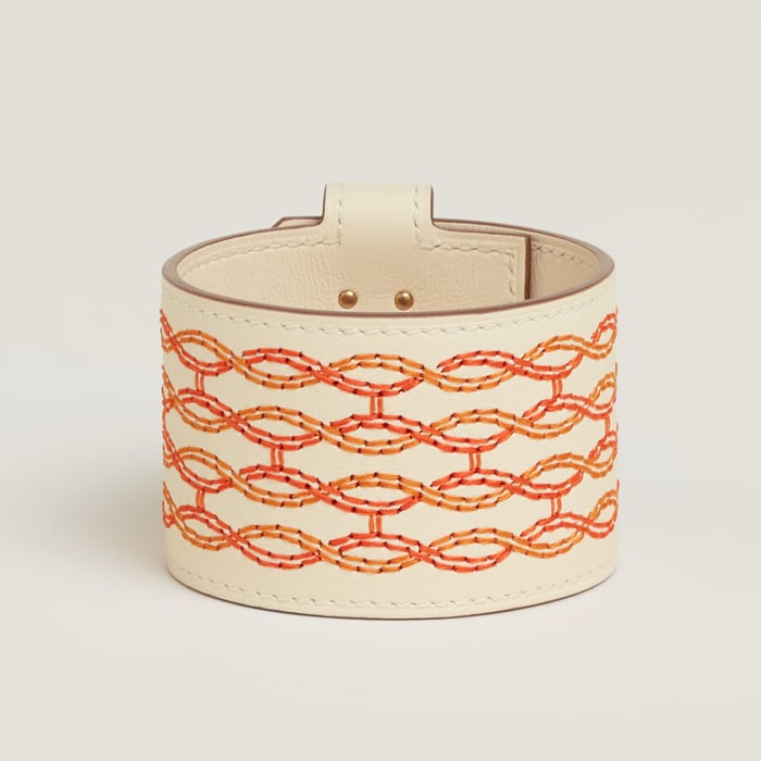 Nata Kelly Twist H Filet Bracelet, Large Model