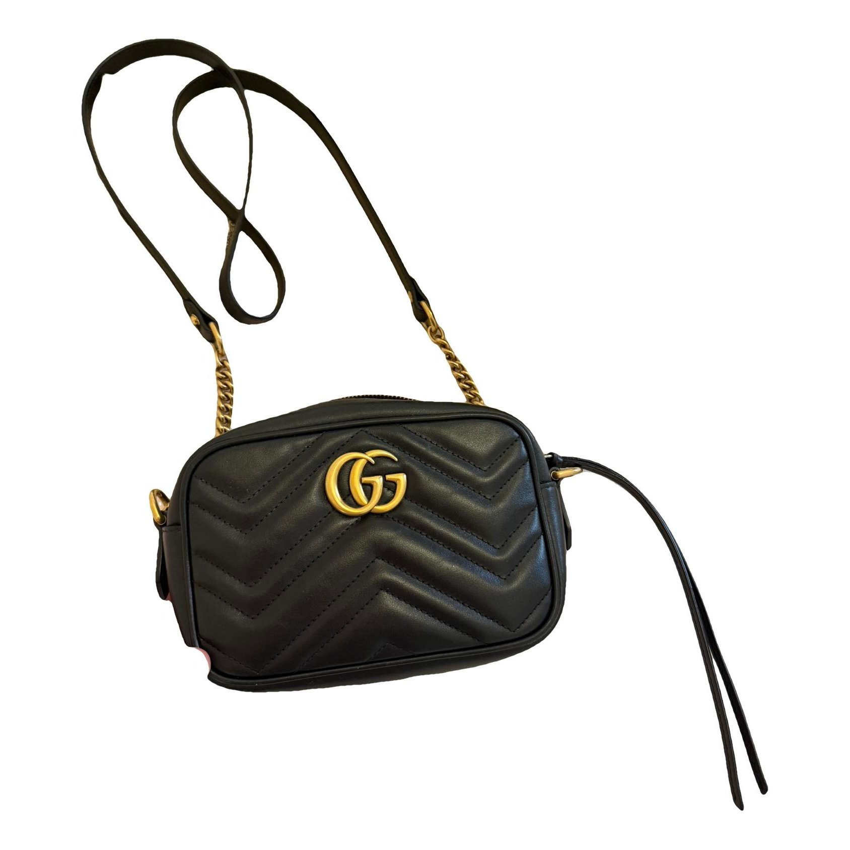 Leather crossbody bag
