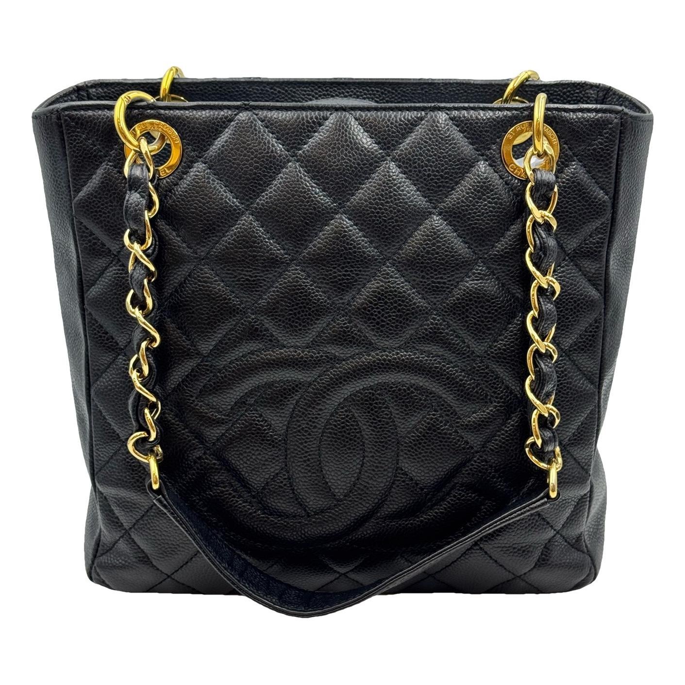 Petite Shopping Tote leather tote