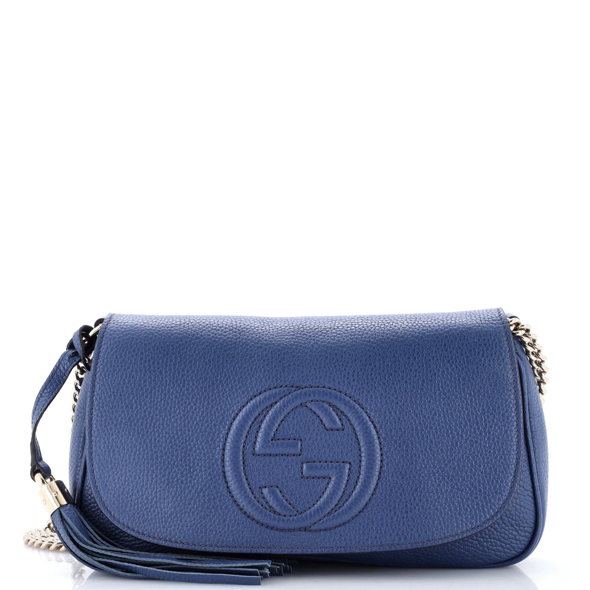 Soho Chain Crossbody Bag Leather Medium
