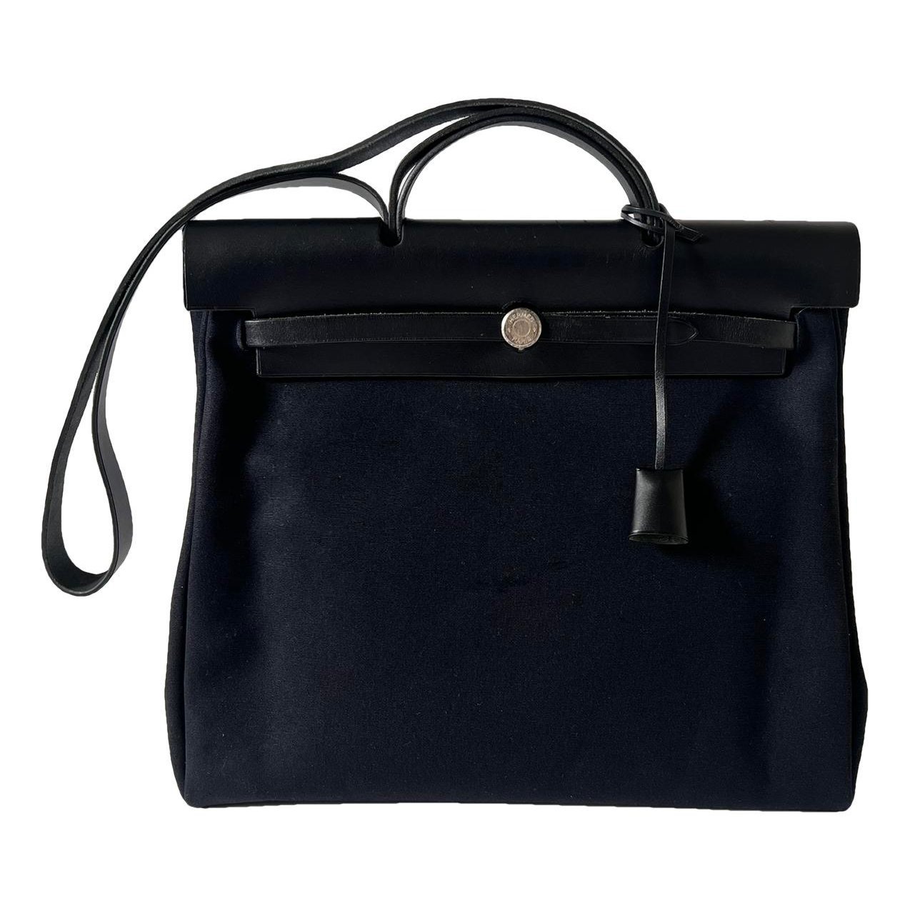 Hermes Herbag Handbag Vache Leather 1999