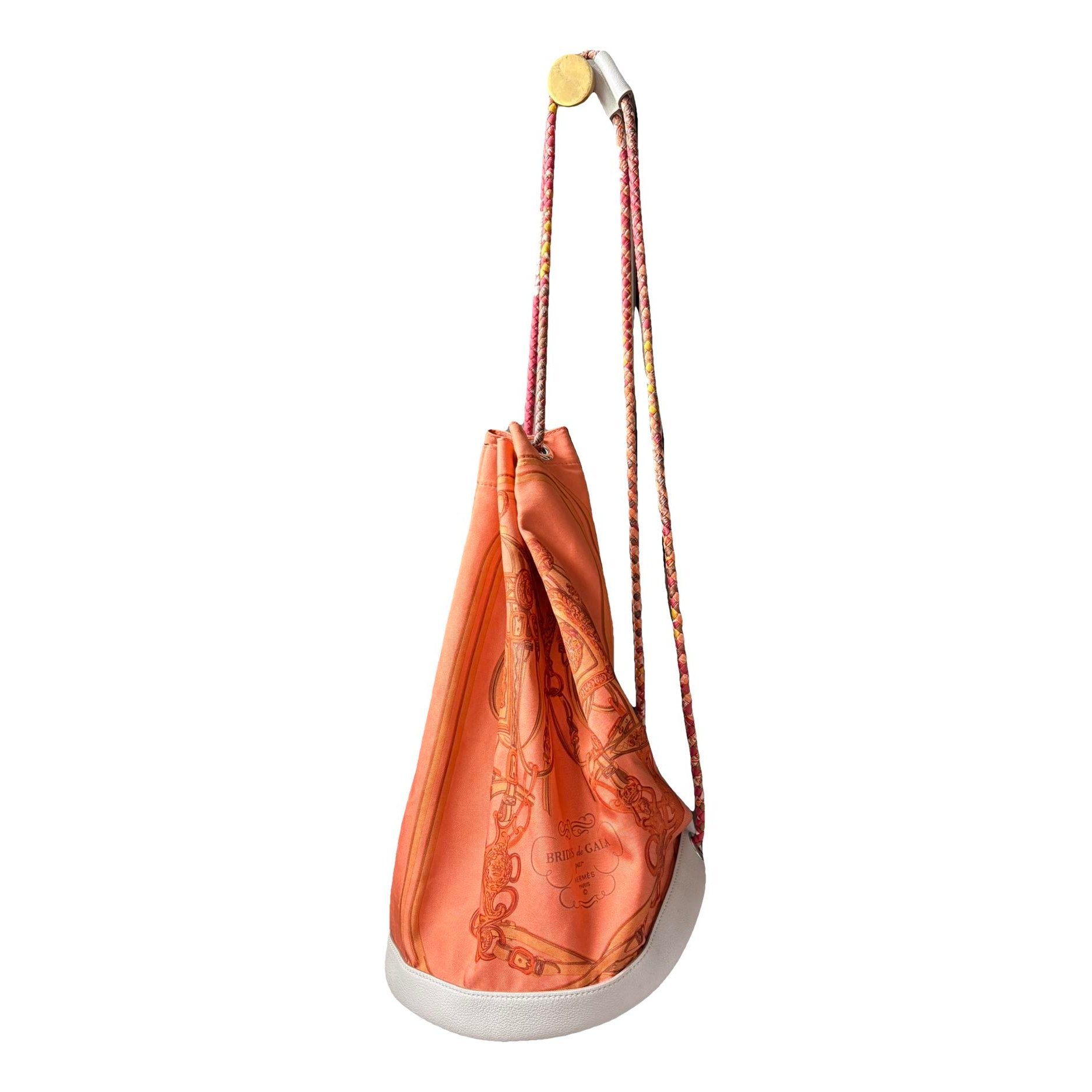 Silk handbag