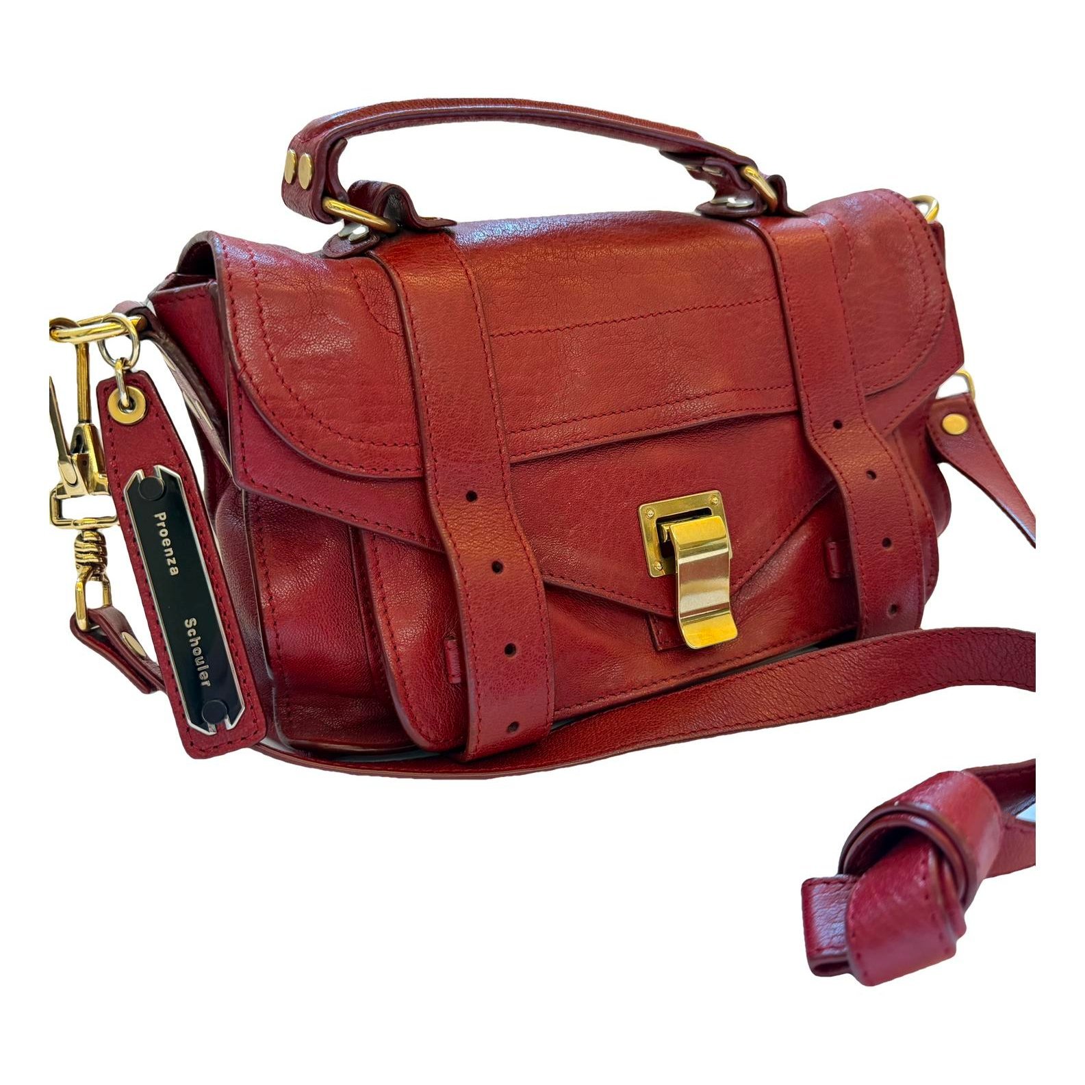 Proenza Schouler PS1 Tiny leather handbag