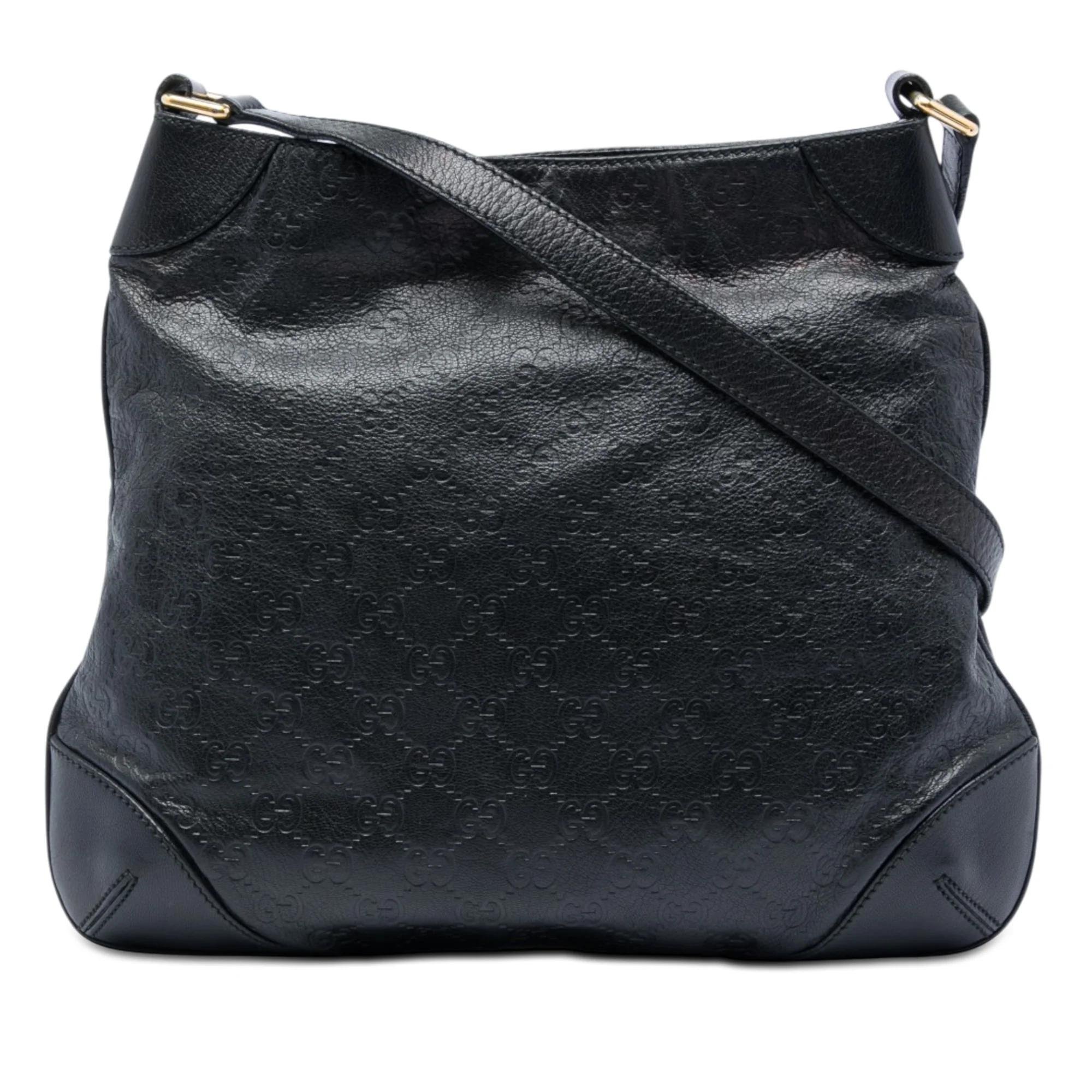 Gucci B leather handbag