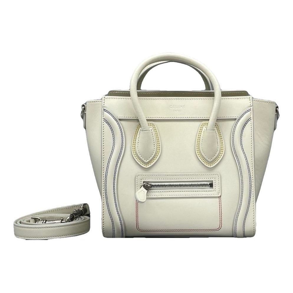 Nano Luggage leather handbag