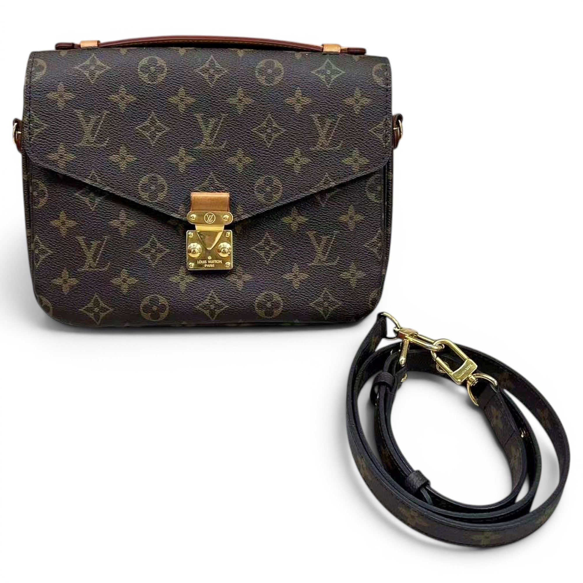 Metis leather handbag
