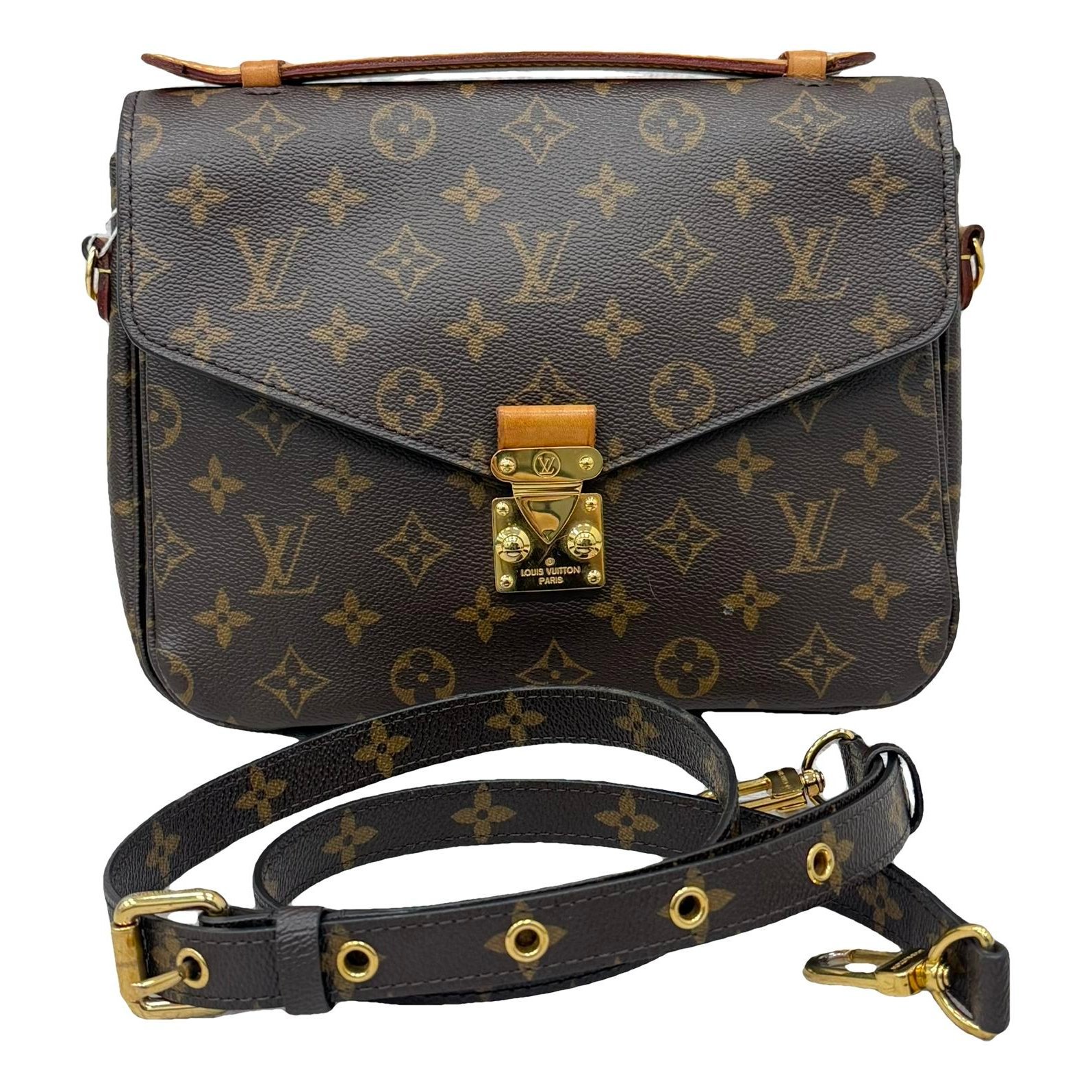 Metis leather handbag