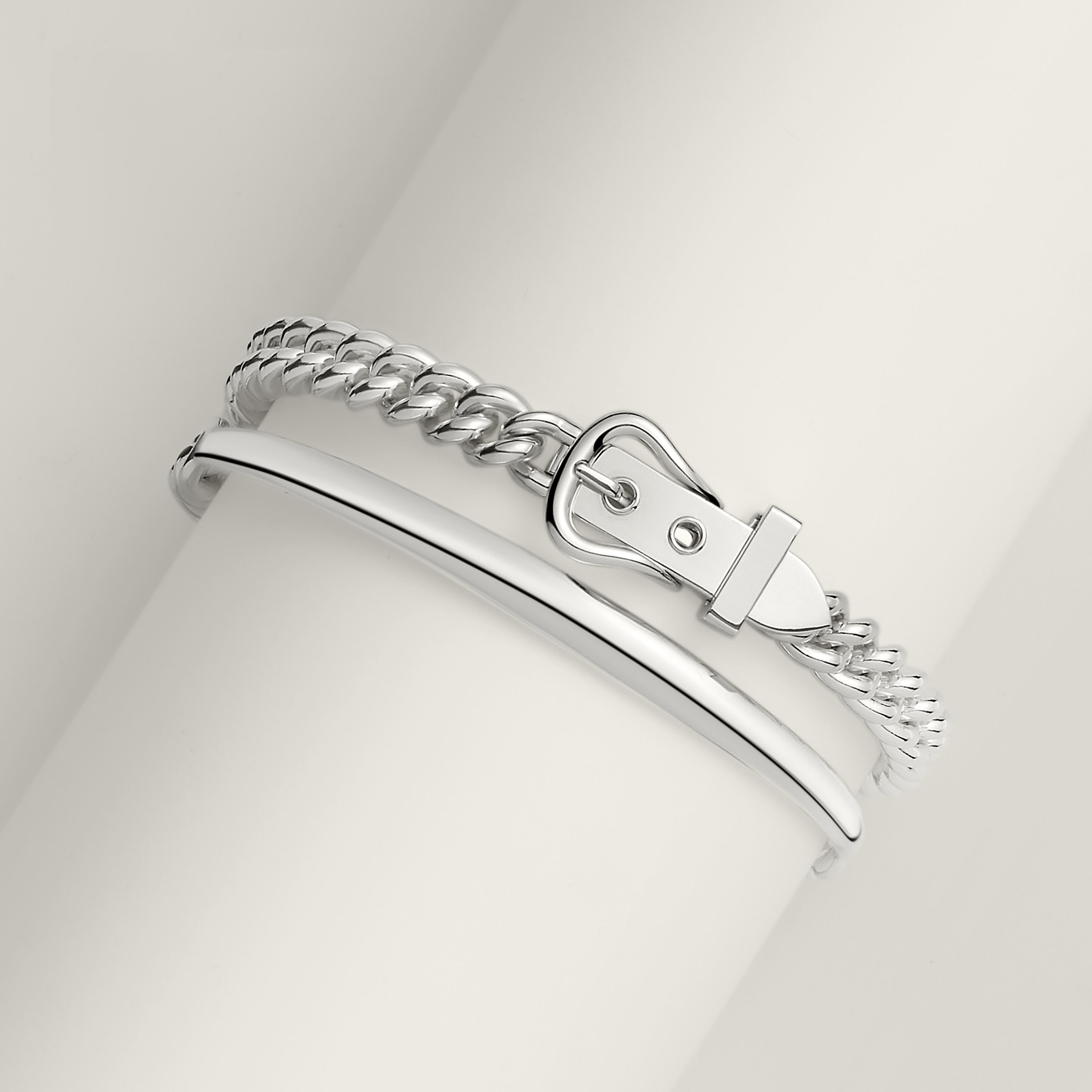 Boucle Sellier Inflexible bracelet, small model