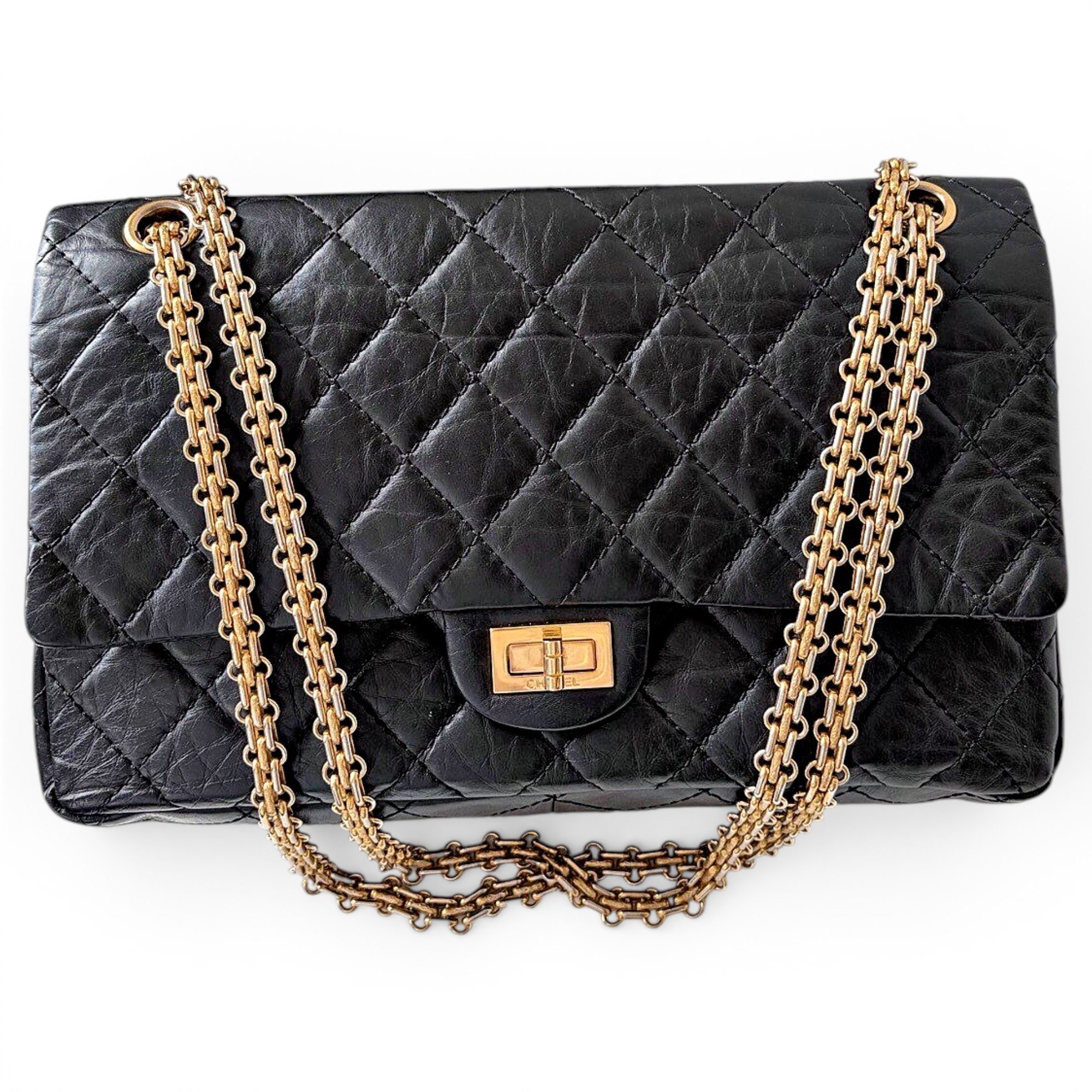 2.55 leather handbag