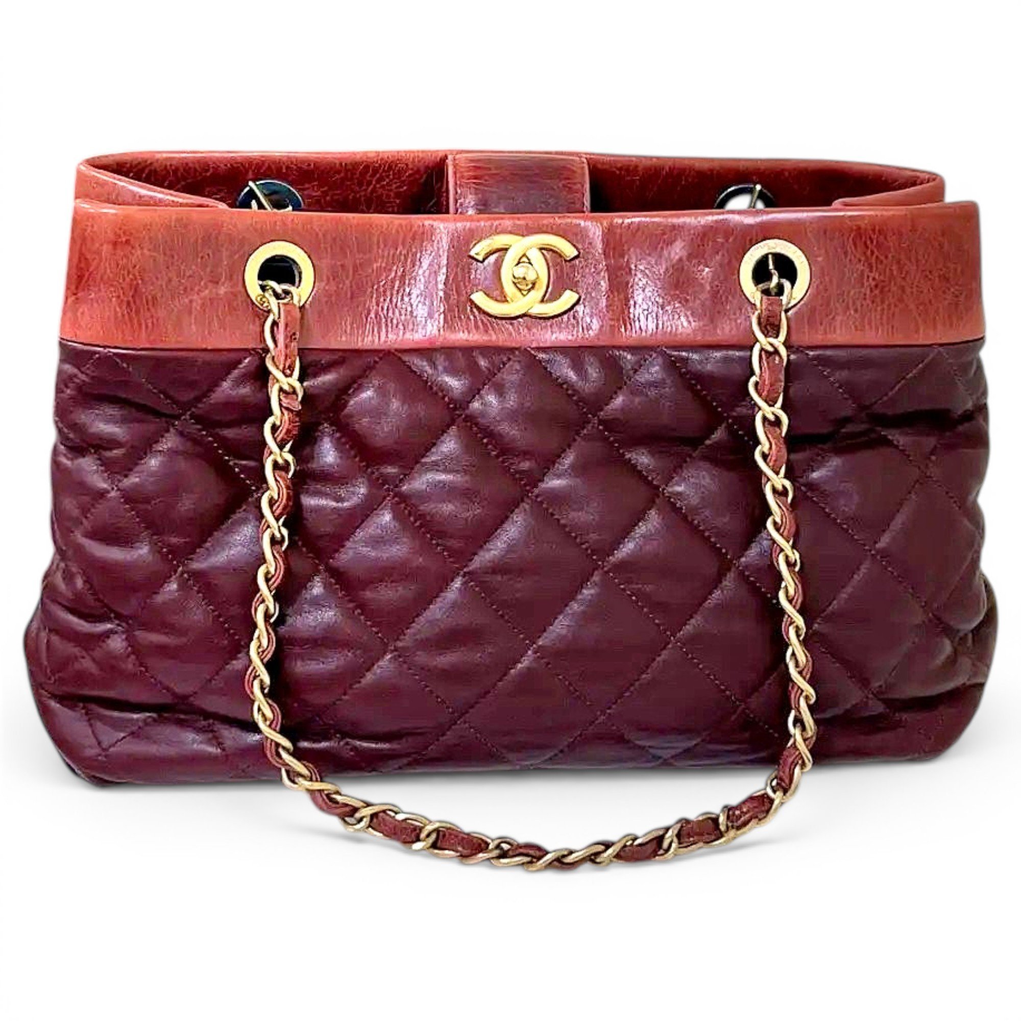 Leather handbag