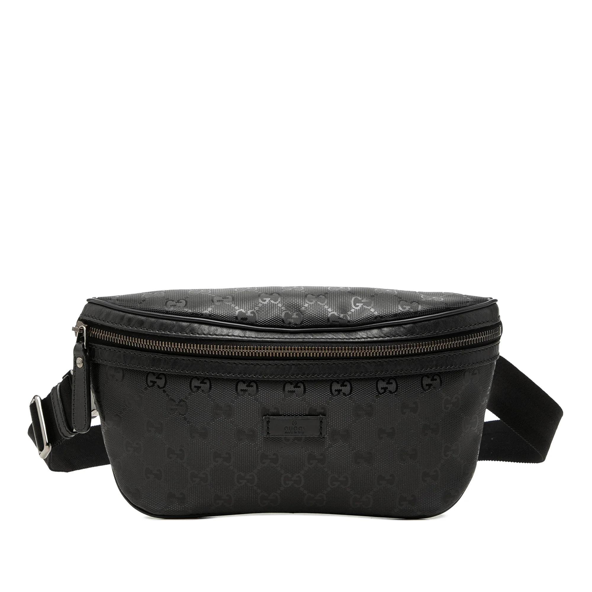 Gucci B leather handbag