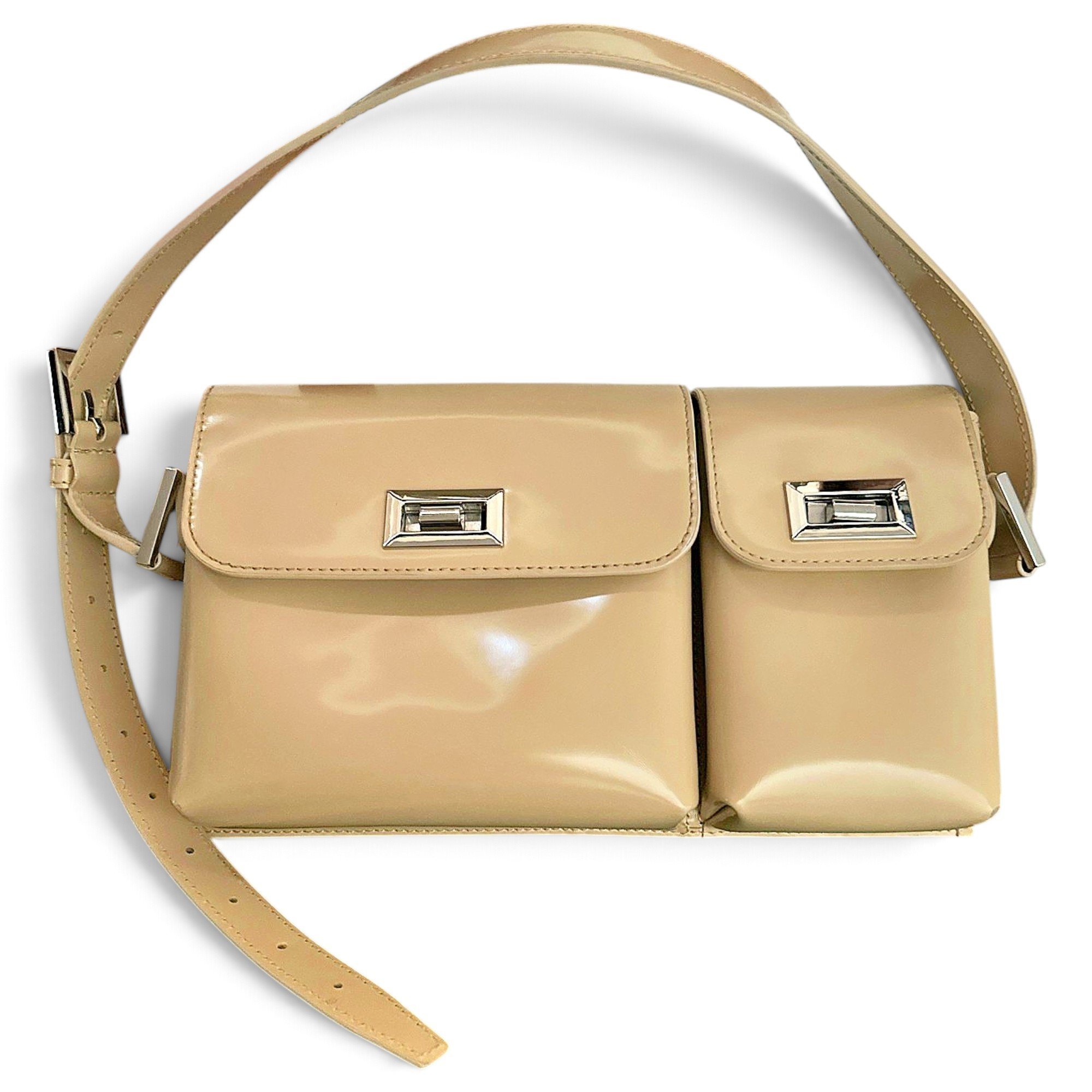 Billy patent leather handbag