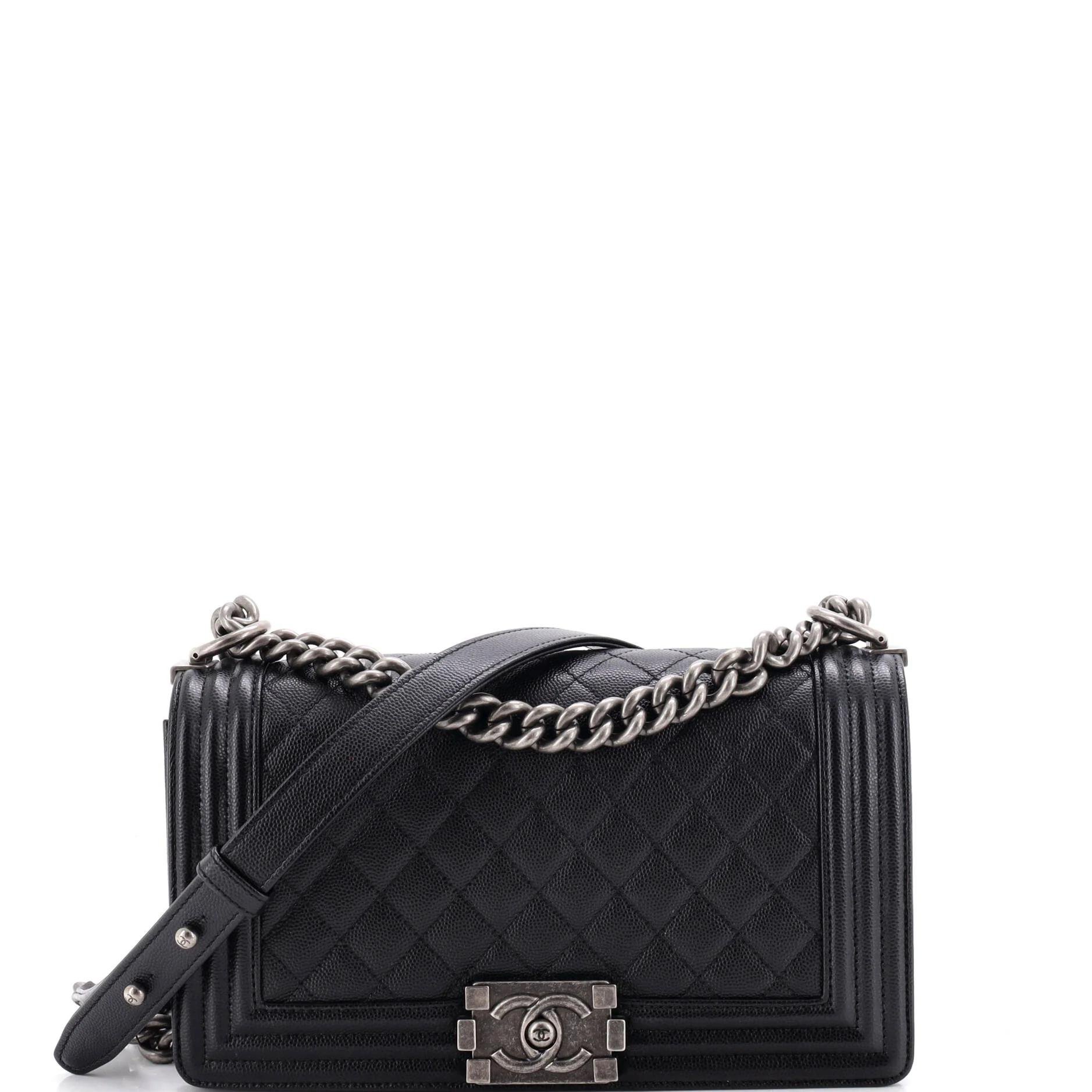 Boy leather crossbody bag