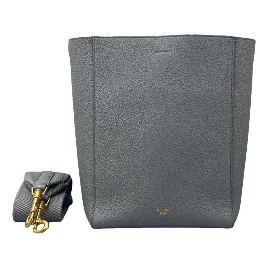 Seau Sangle leather handbag