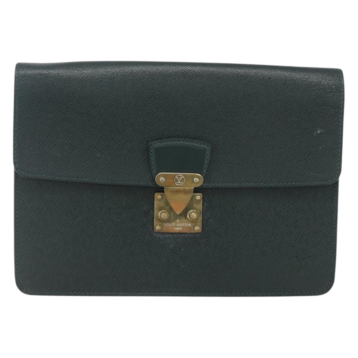 Kourad leather clutch bag
