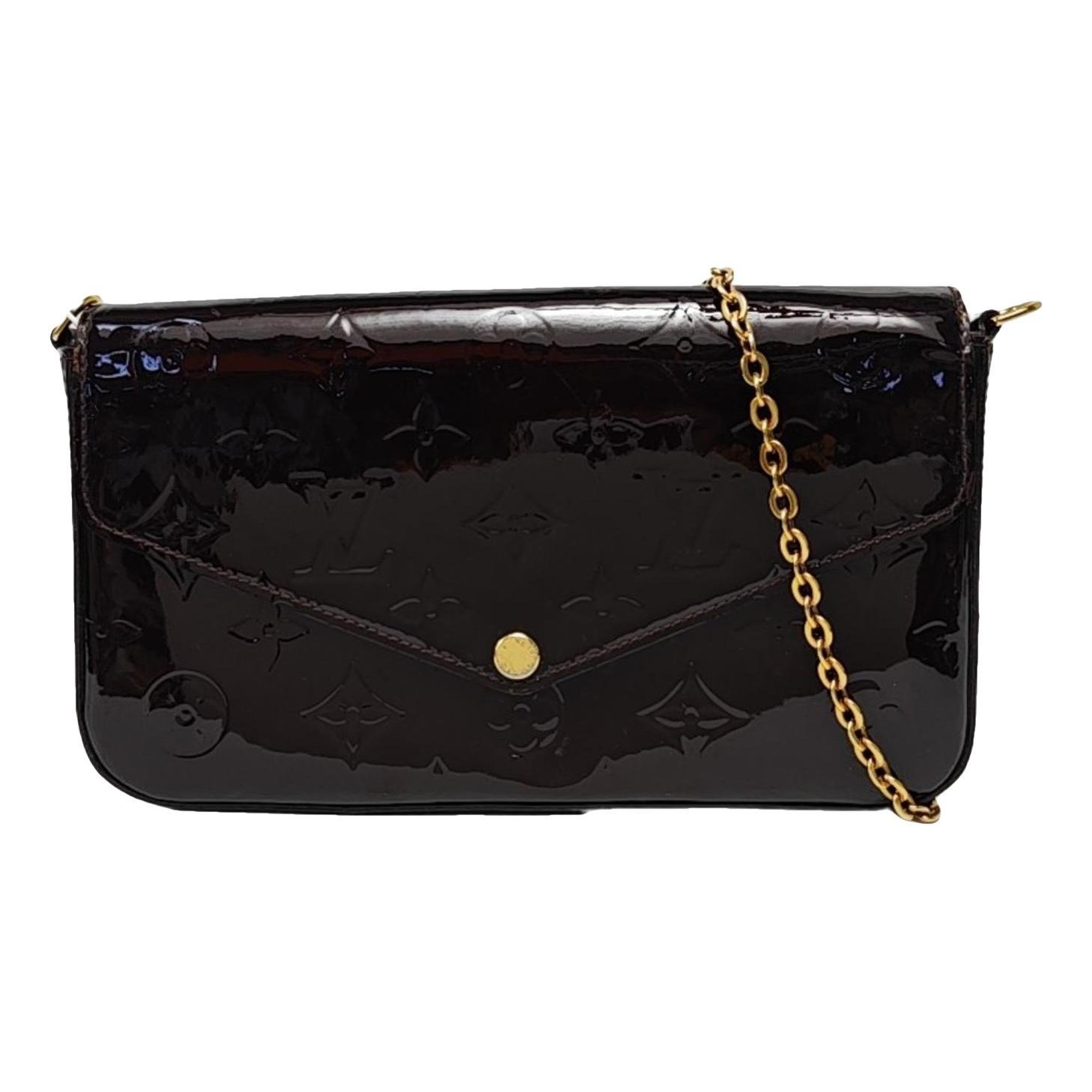 Félicie patent leather handbag