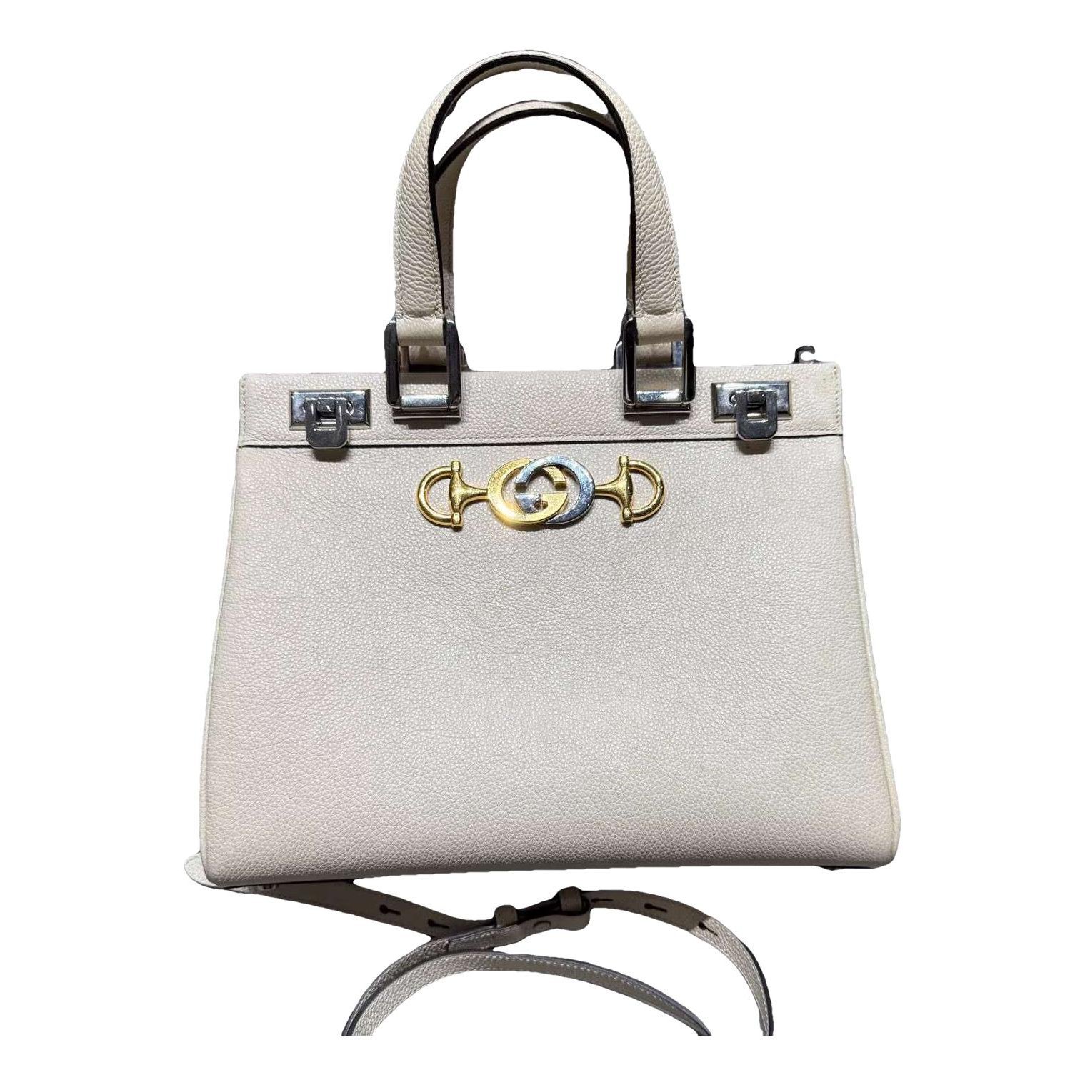 Zumi leather handbag