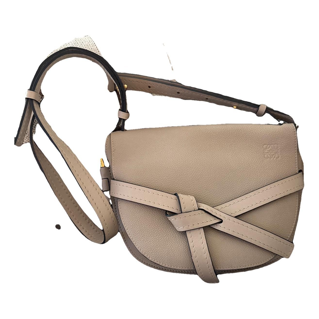 Gate leather crossbody bag