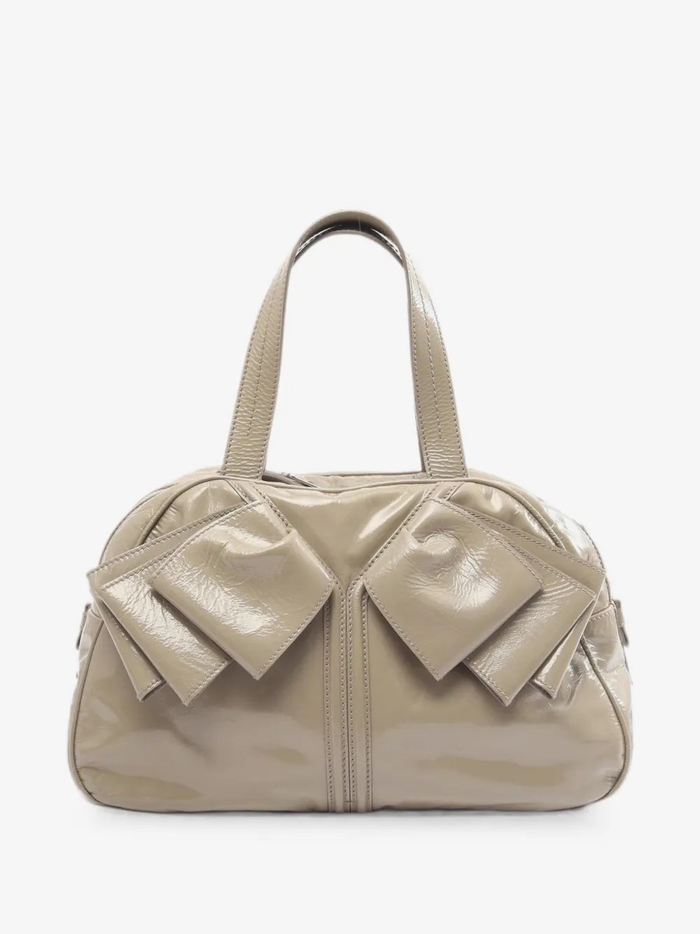 2000s bow-detail handbag