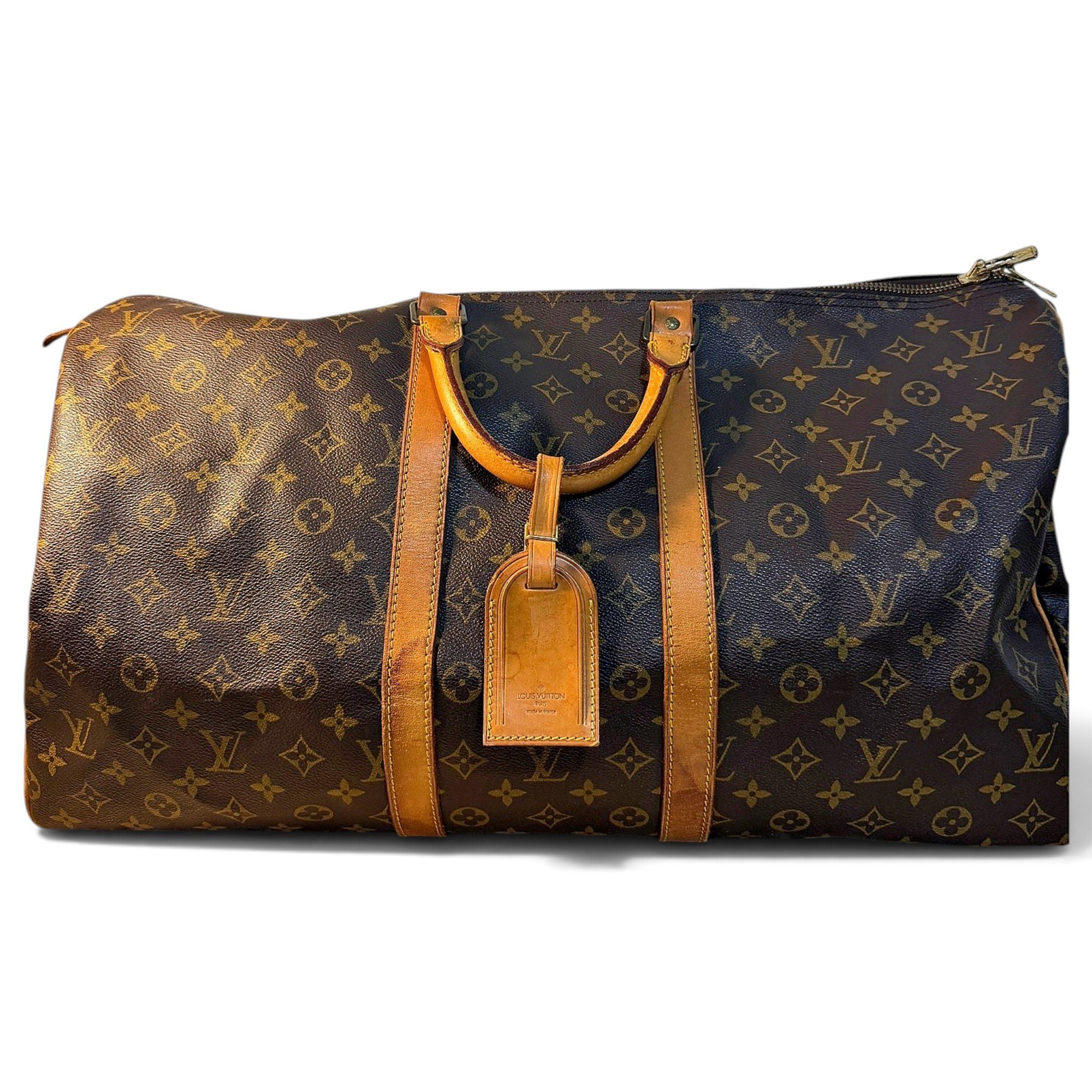 Keepall leather 48h bag