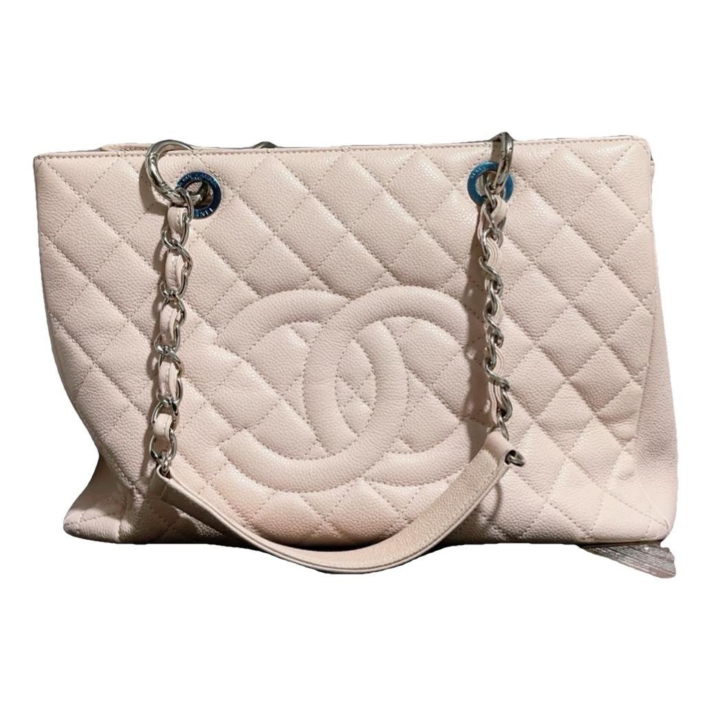 Grand shopping leather tote