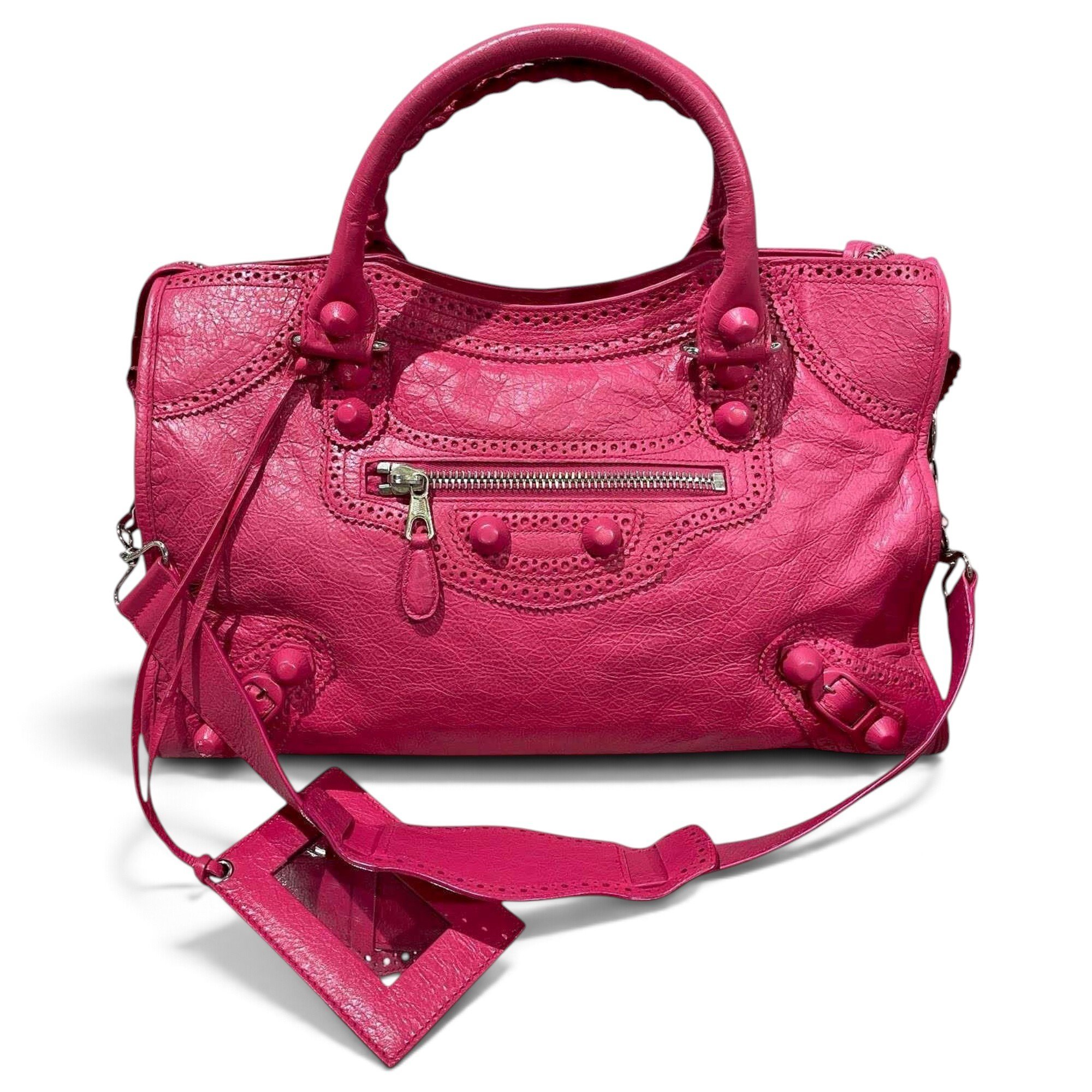 Balenciaga City leather handbag
