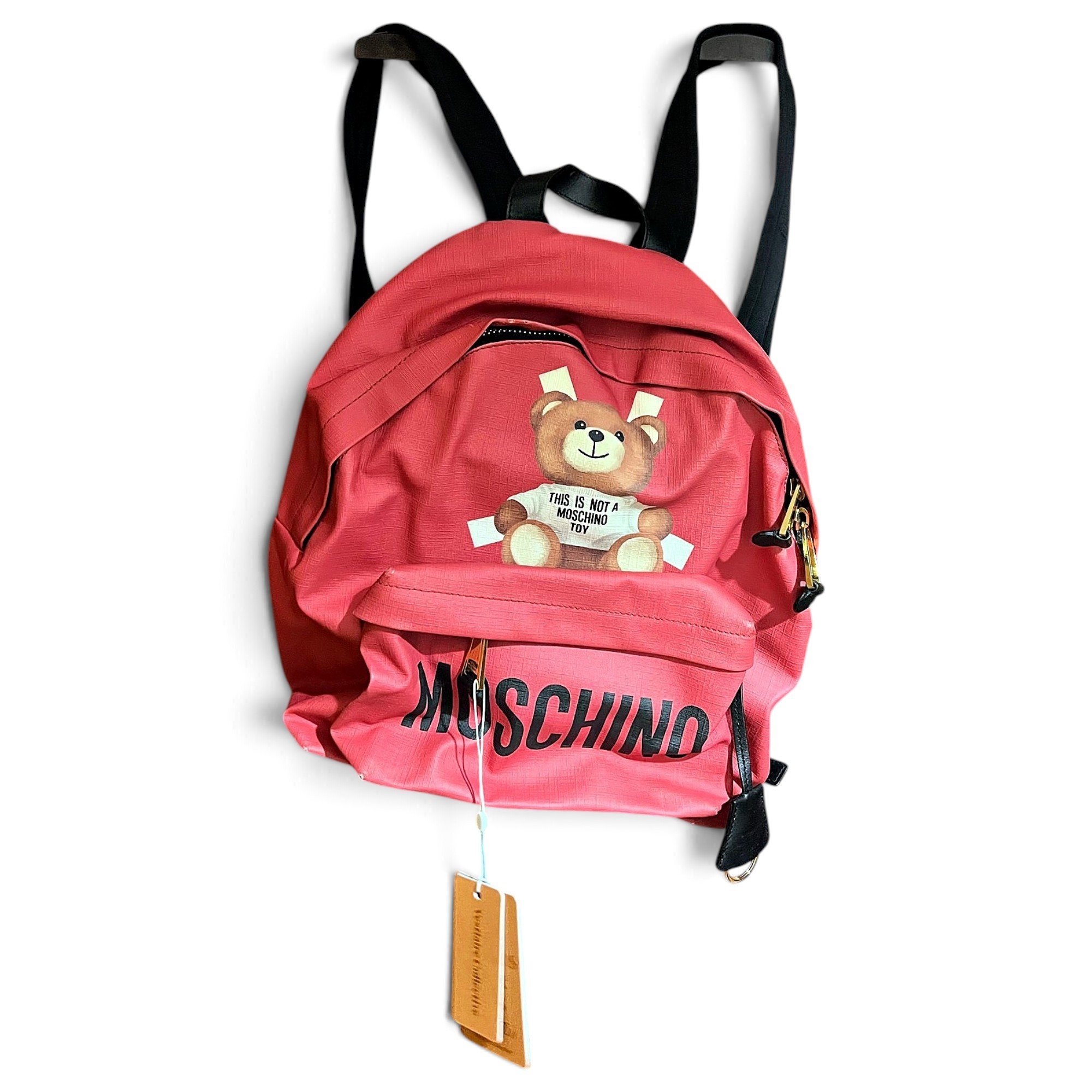 Leather backpack