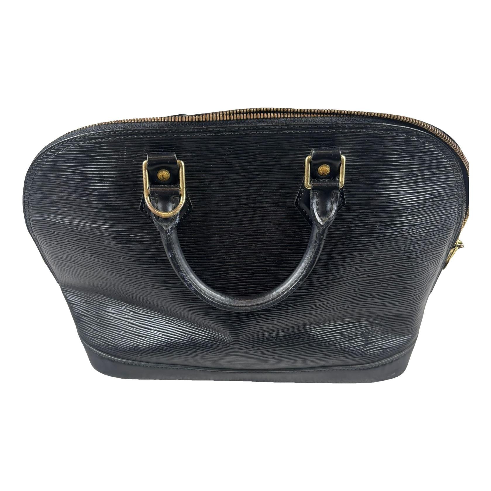Alma leather handbag