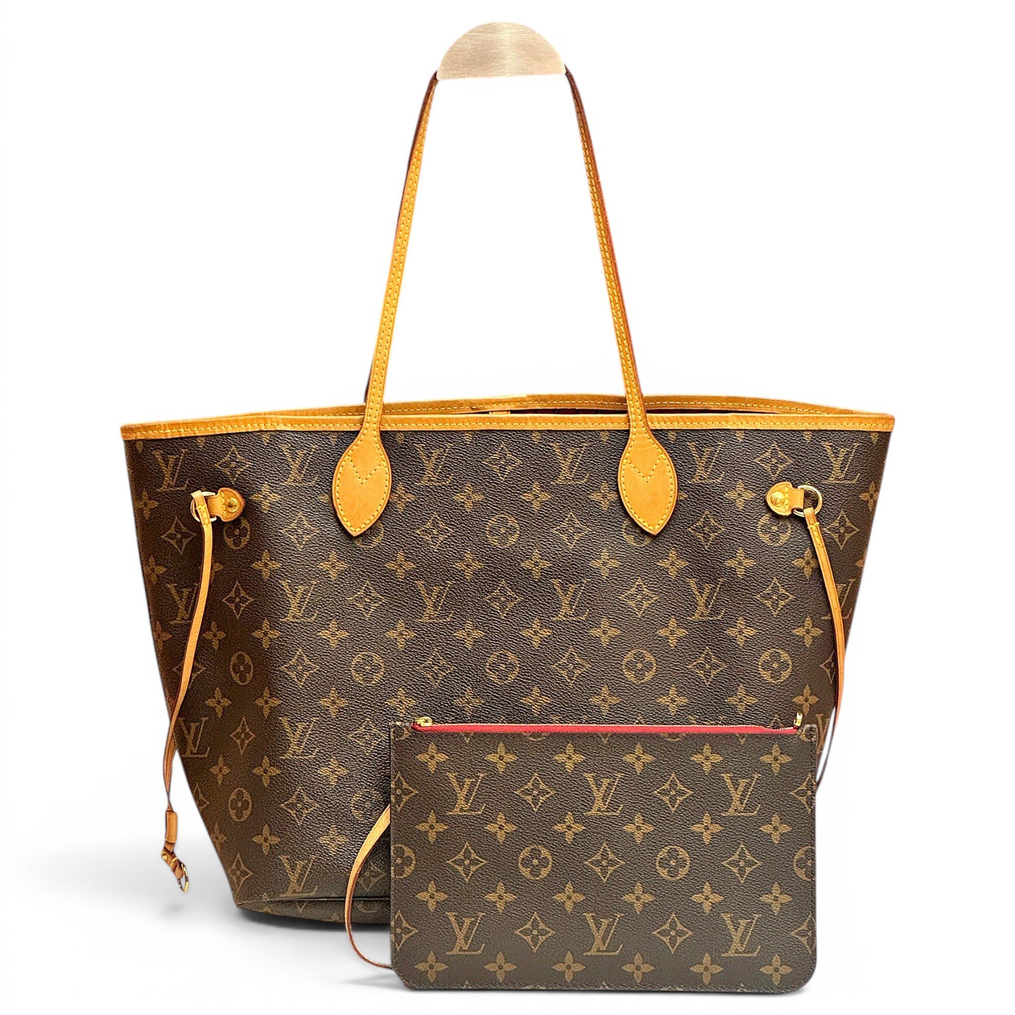 Neverfull leather handbag