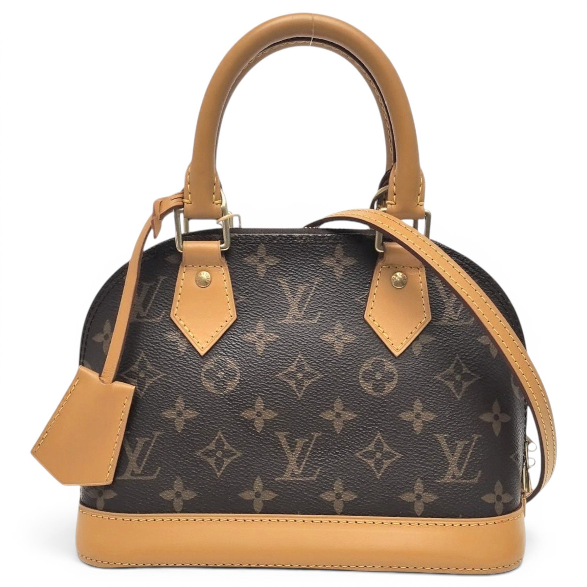 Alma leather handbag