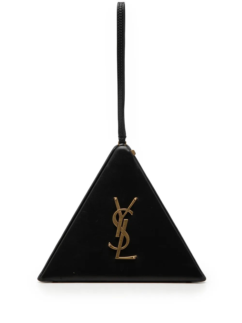 Saint Laurent 2015 Small Leather Pyramid Box clutch bag