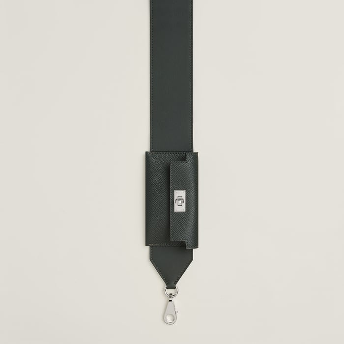 Vert Foncé Kelly Pocket Bag Strap 50 MM
