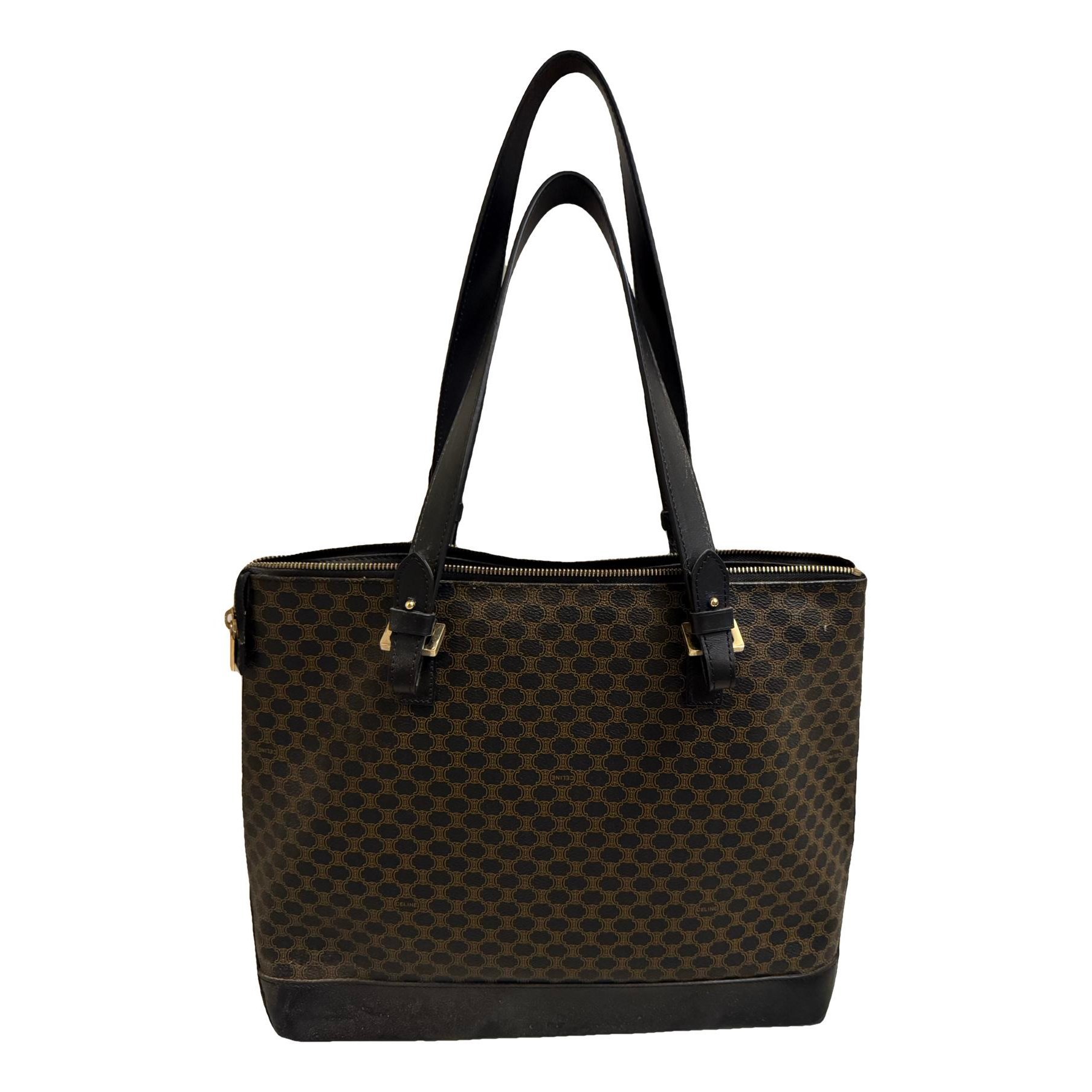 Leather tote