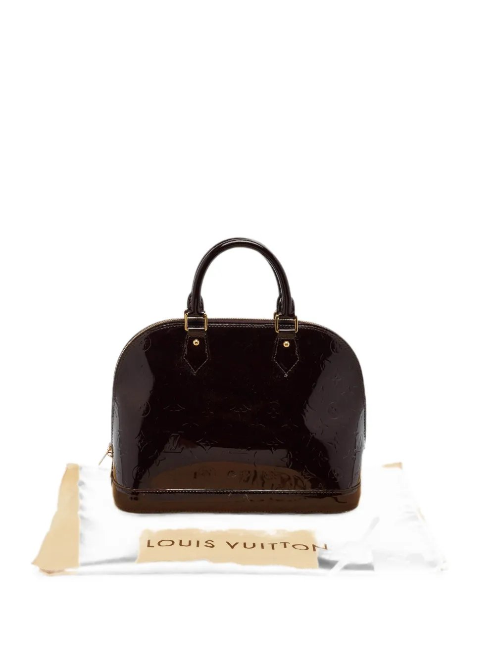 2011 Alma Monogram Vernis tote bag